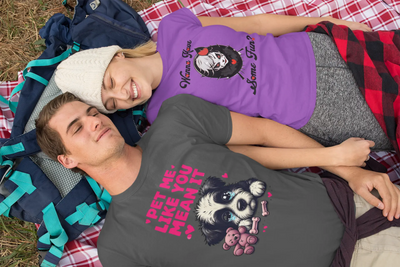 Love & Hexes: Funny Relationship Shirts with Sarcastic Romance