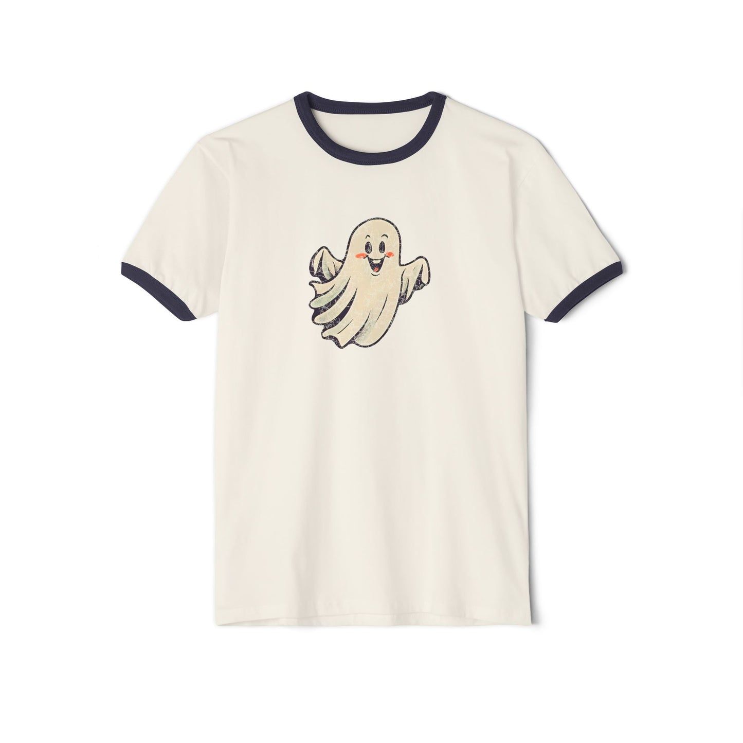 Vintage Ghost Ringer T-Shirt