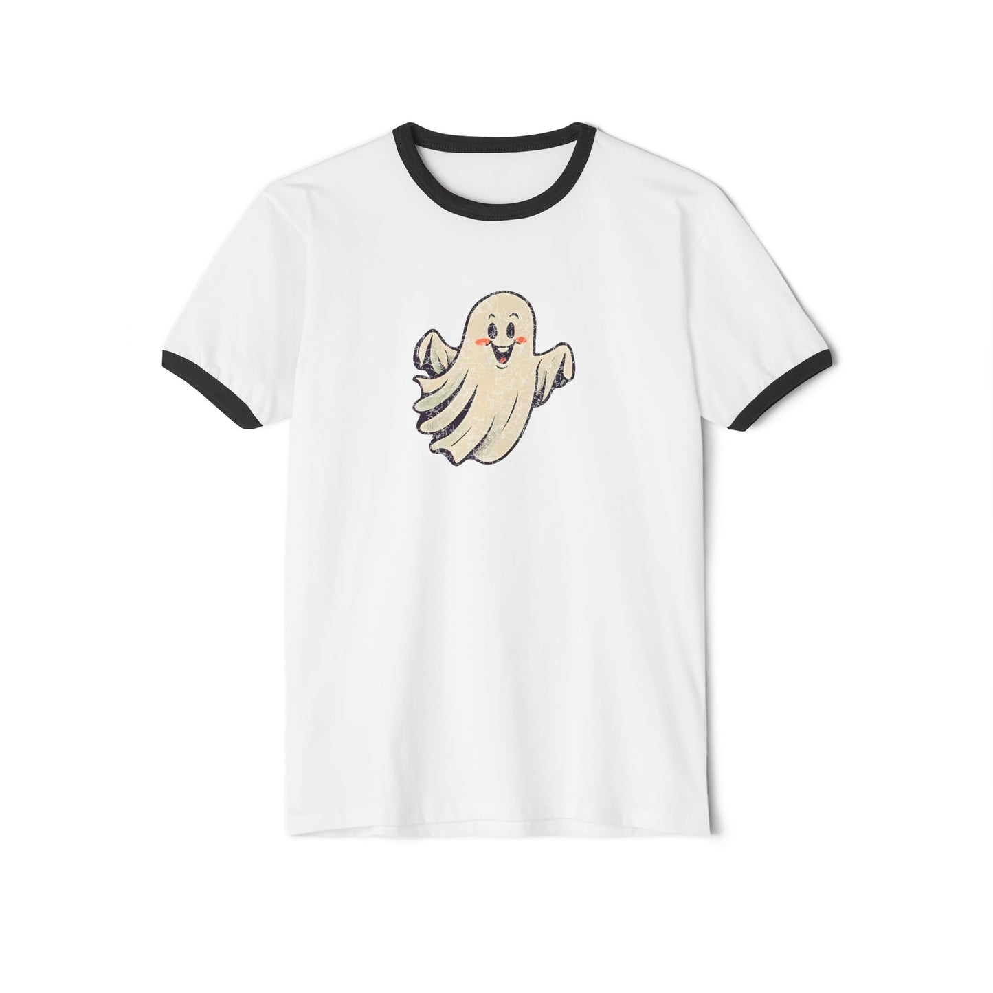Vintage Ghost Ringer T-Shirt
