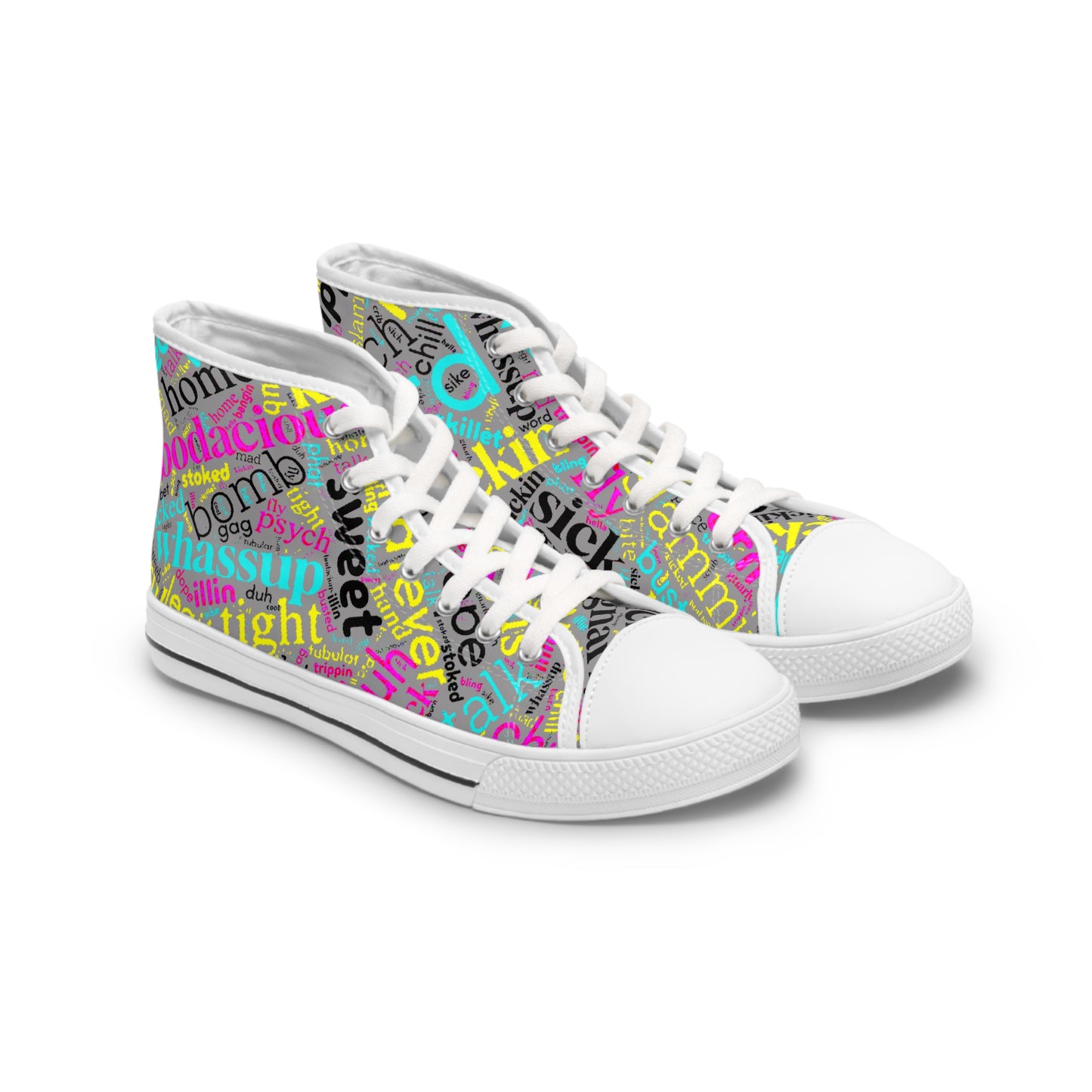 Word Up Womens High Tops