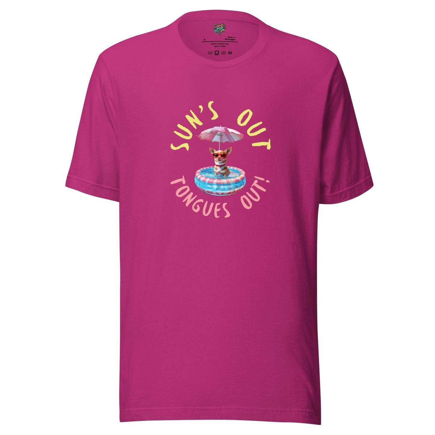 Sun's out Tongues out Shirt Small Graphic