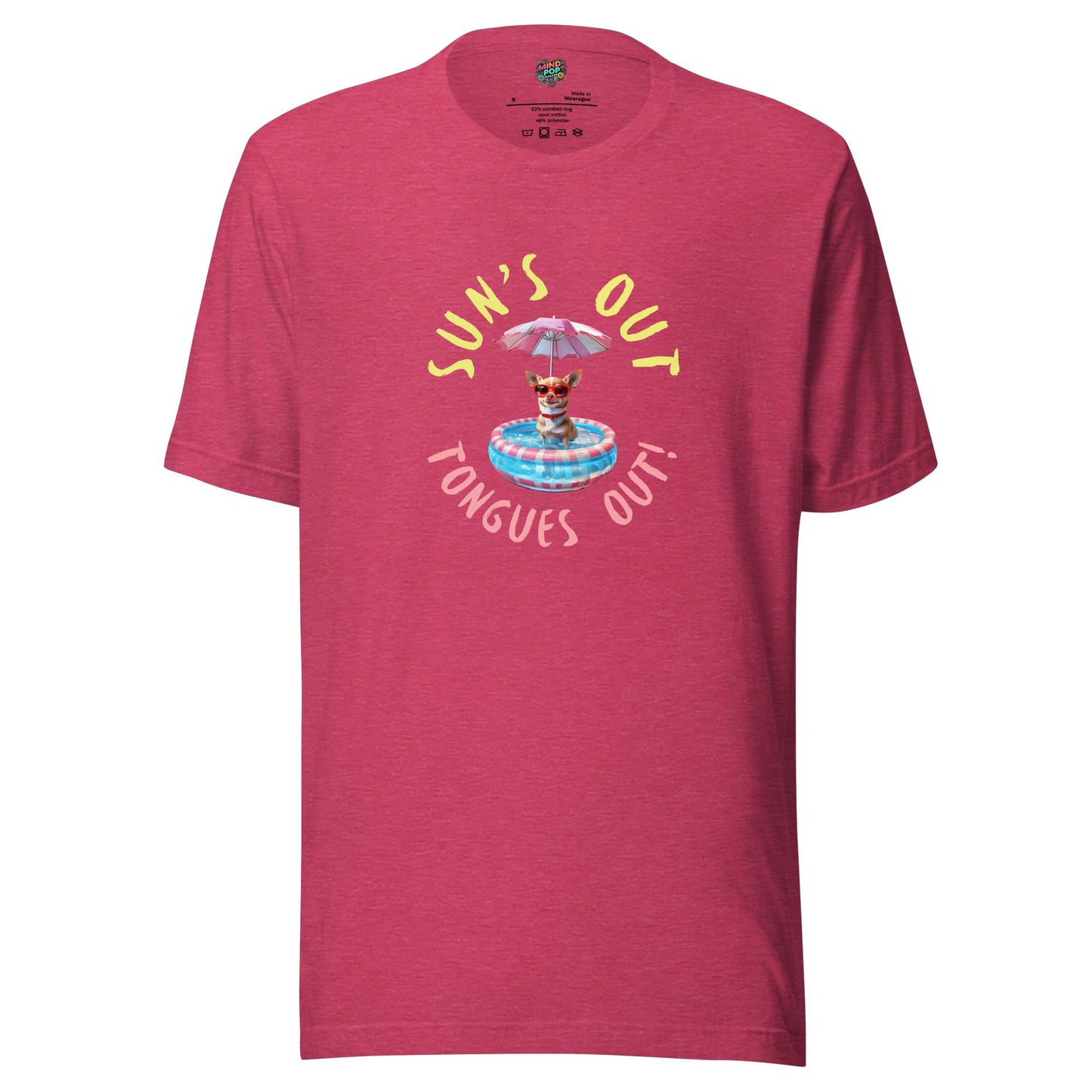 Sun's out Tongues out Shirt Small Graphic