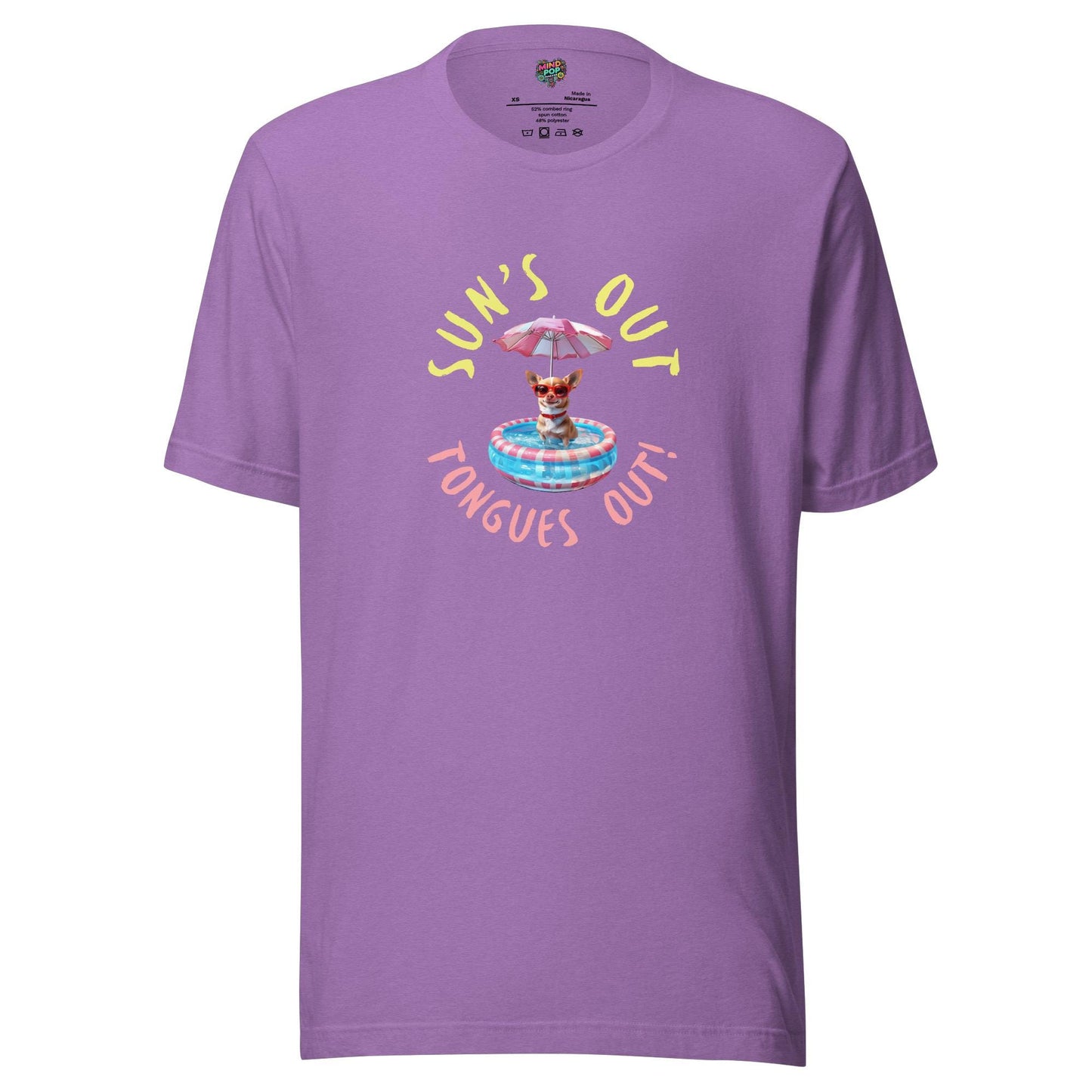 Sun's out Tongues out Shirt Small Graphic