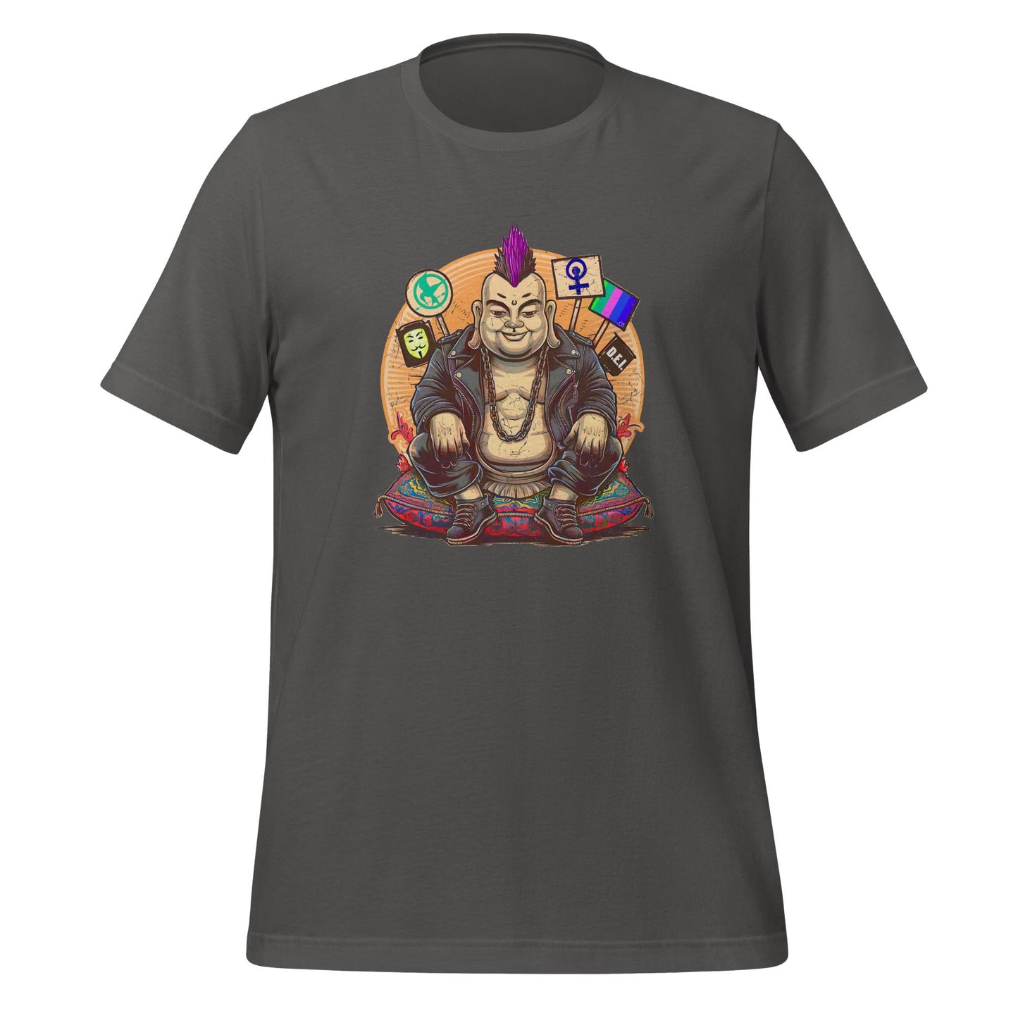 Enlightened Sit-In Punk Buddha Shirt