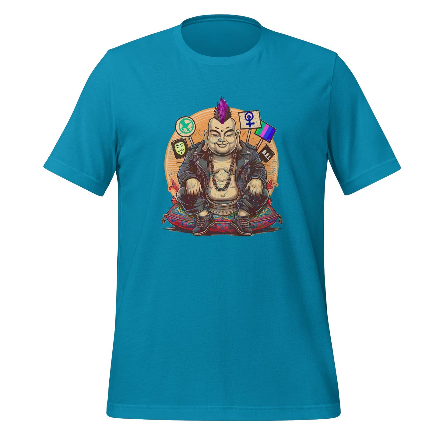 Enlightened Sit-In Punk Buddha Shirt