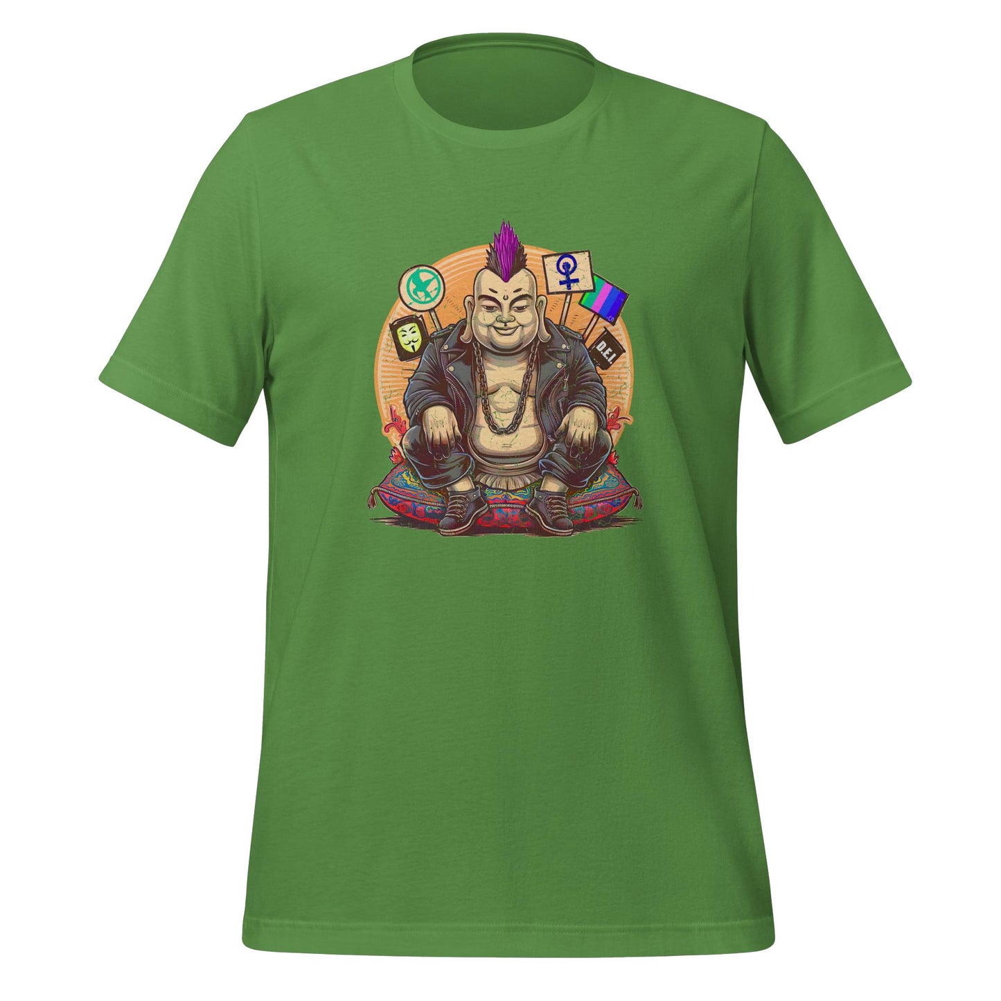 Enlightened Sit-In Punk Buddha Shirt