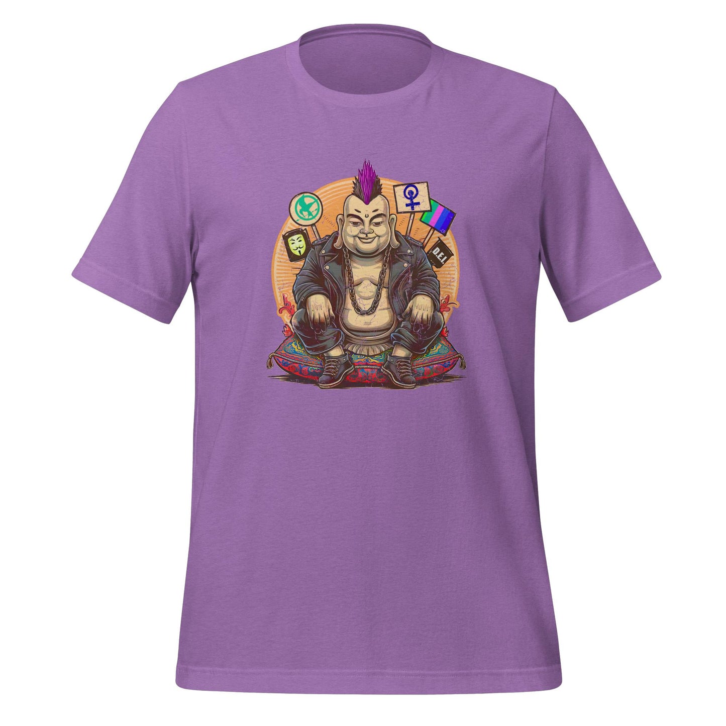 Enlightened Sit-In Punk Buddha Shirt