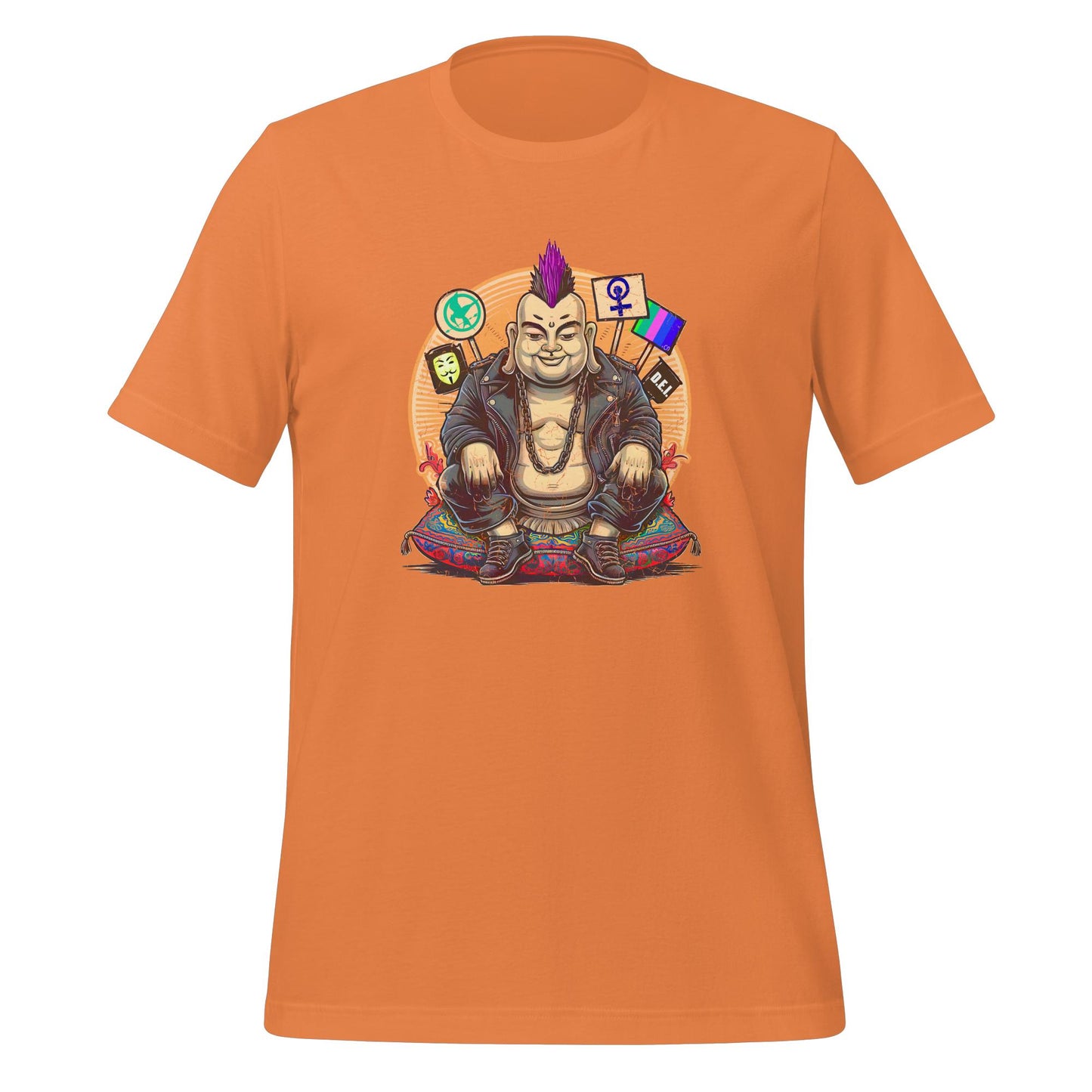 Enlightened Sit-In Punk Buddha Shirt