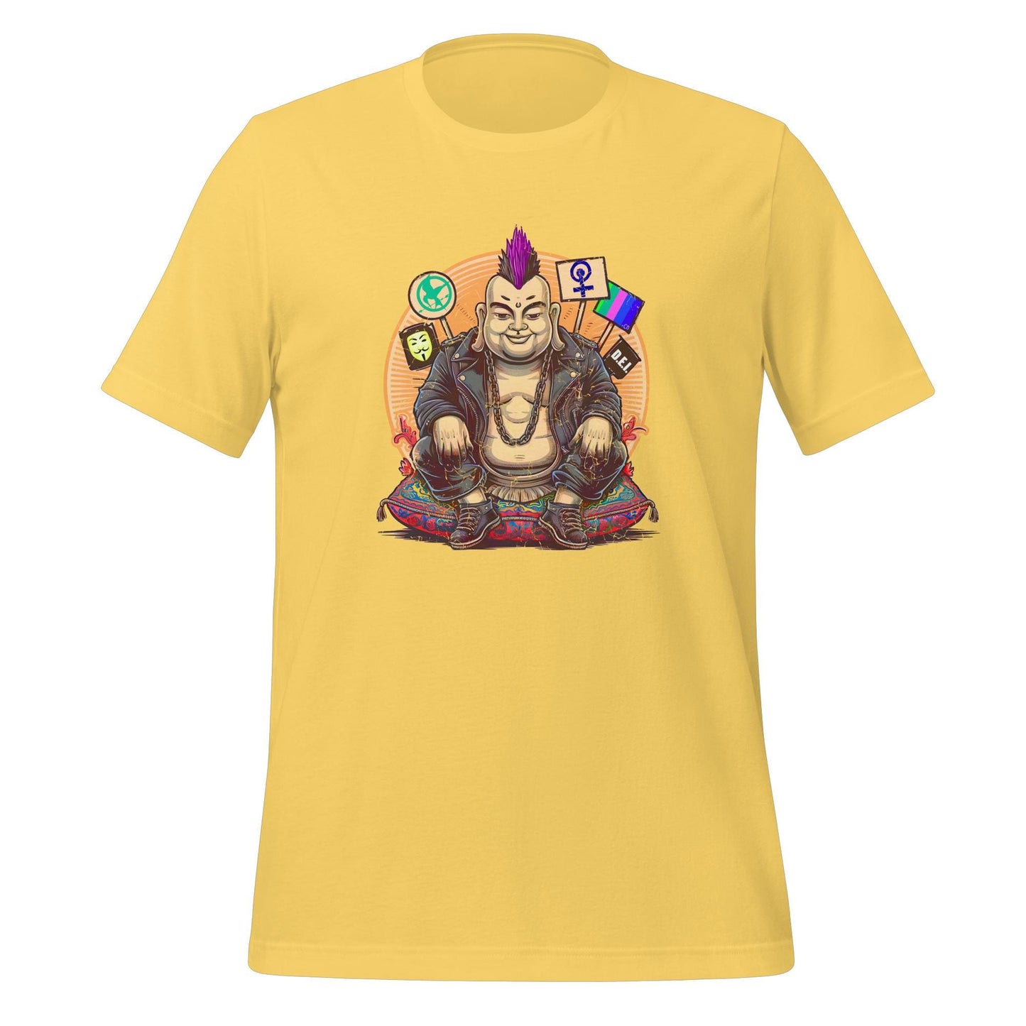 Enlightened Sit-In Punk Buddha Shirt