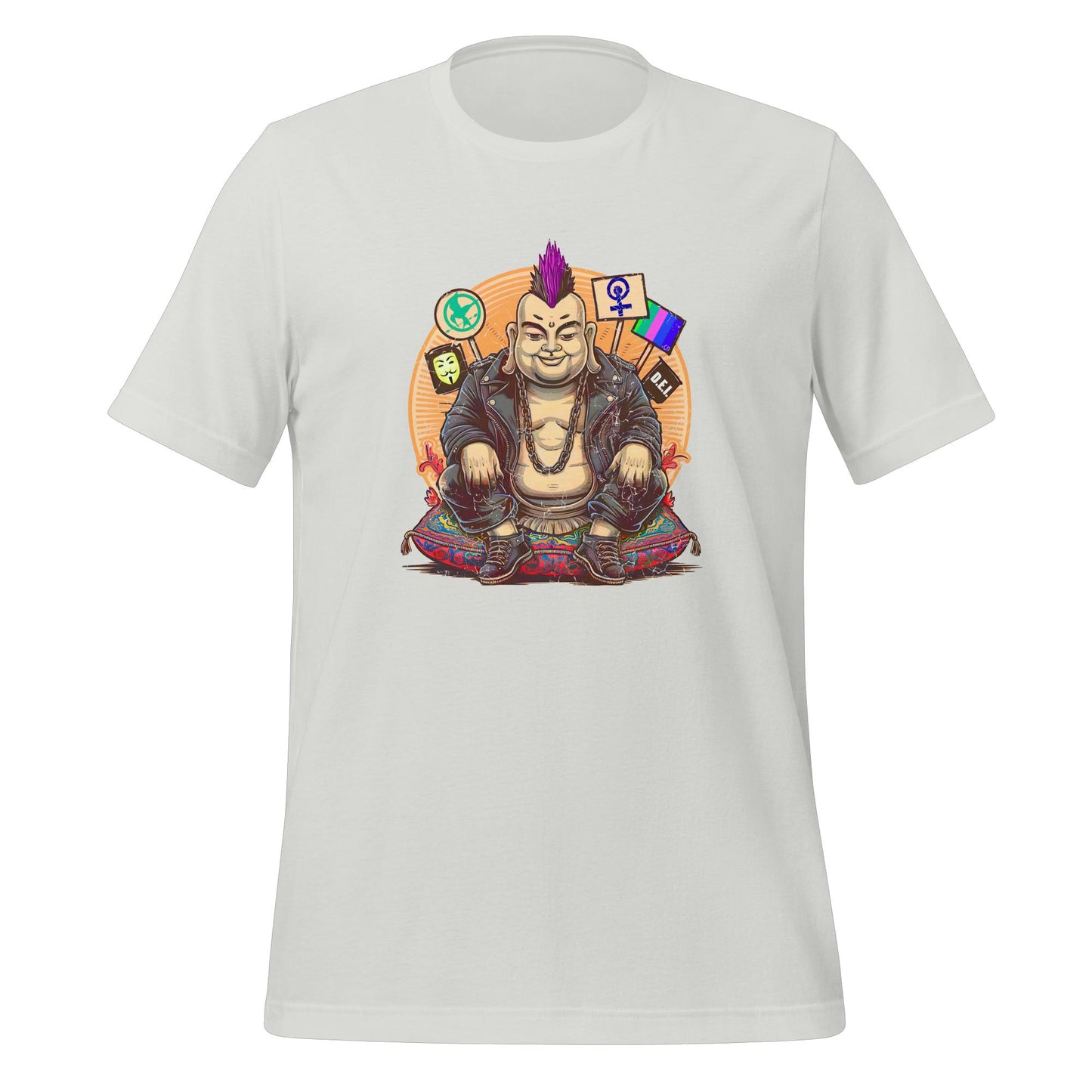 Enlightened Sit-In Punk Buddha Shirt