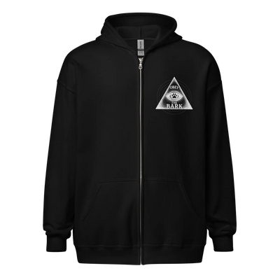 Obey the Bark Zip up Hoodie Jacket
