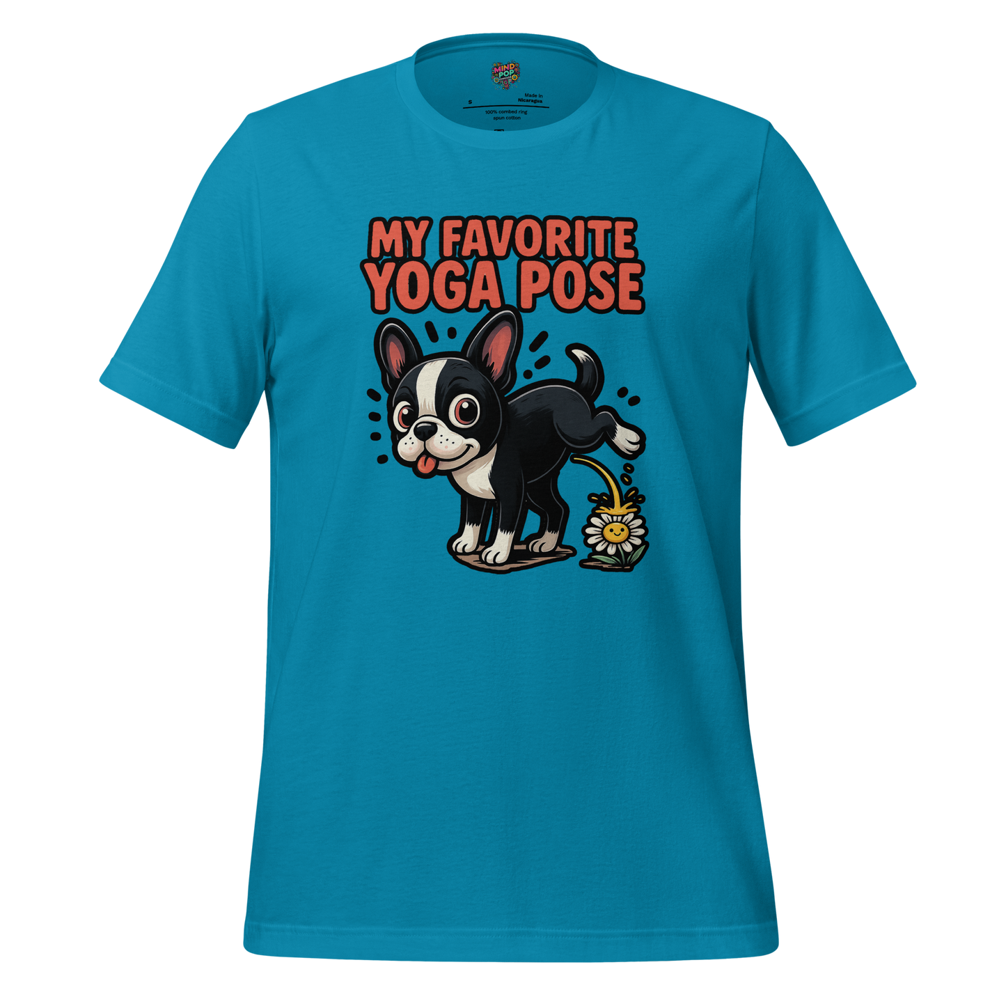 My Favorite Yoga Pose is Three-Legged Dog Shirt - MindPop Threads