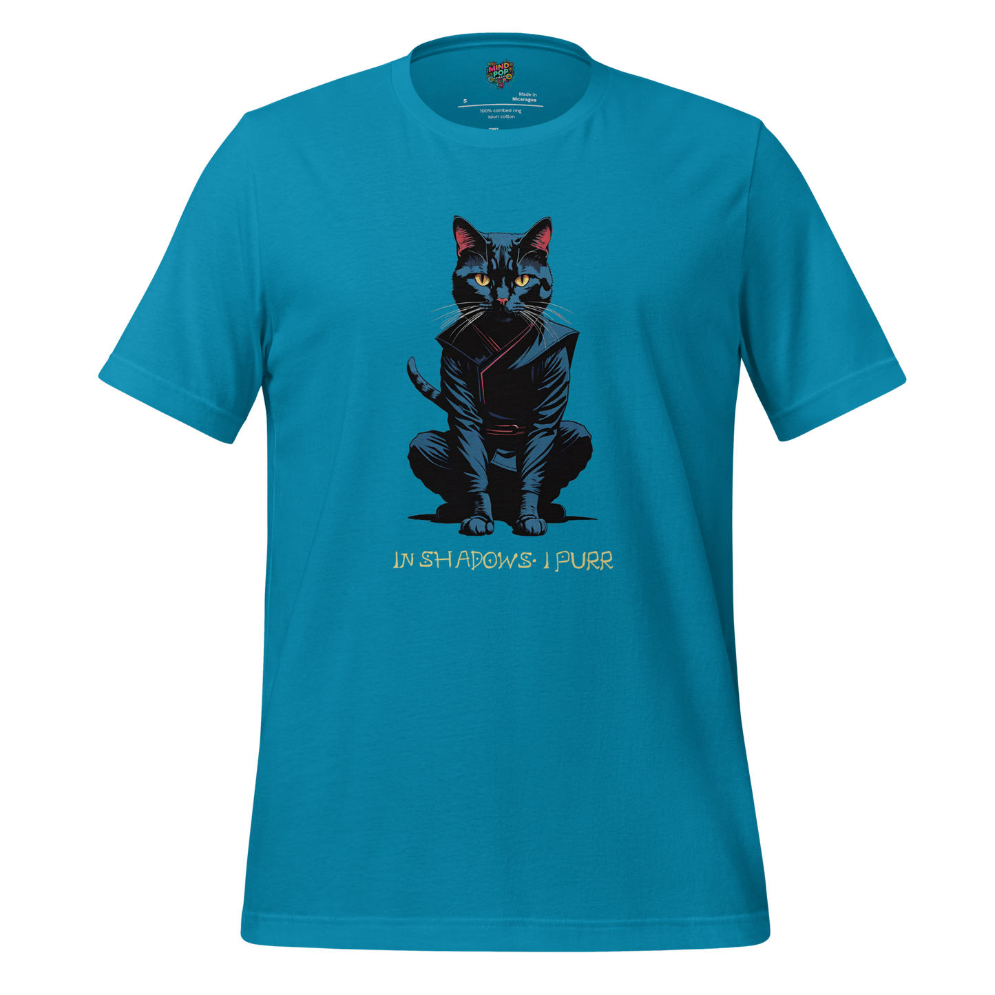 In Shadows I Purr Shirt - MindPop Threads