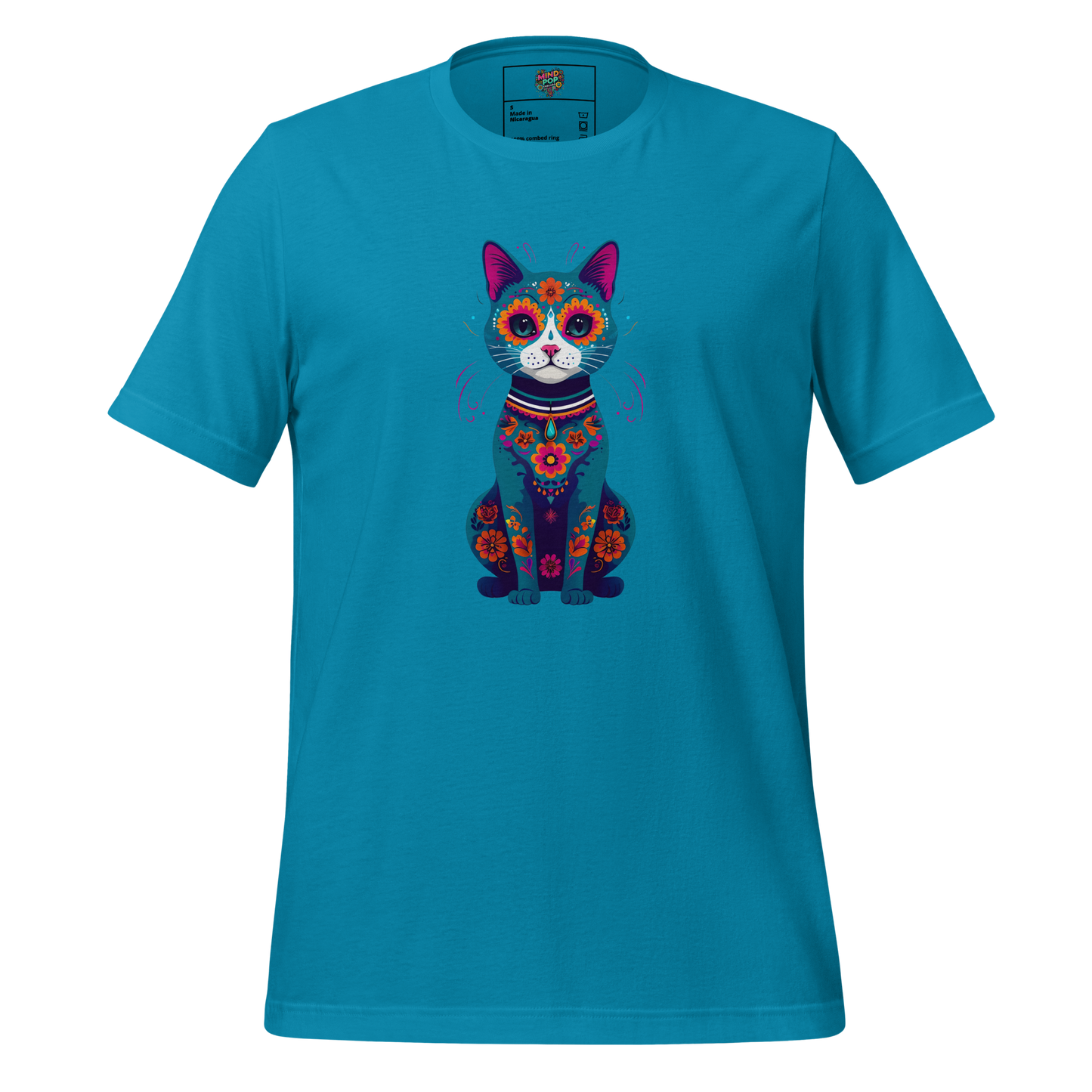 Day of the Dead Cat Shirt - MindPop Threads