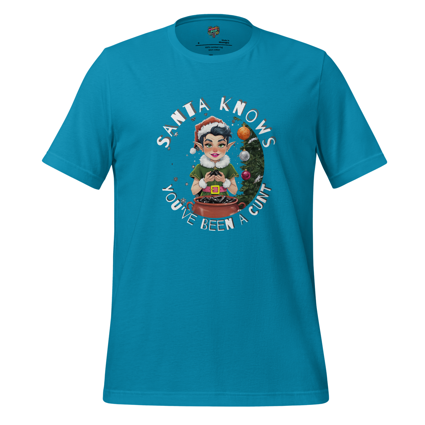 Santa Knows Shirt - MindPop Threads