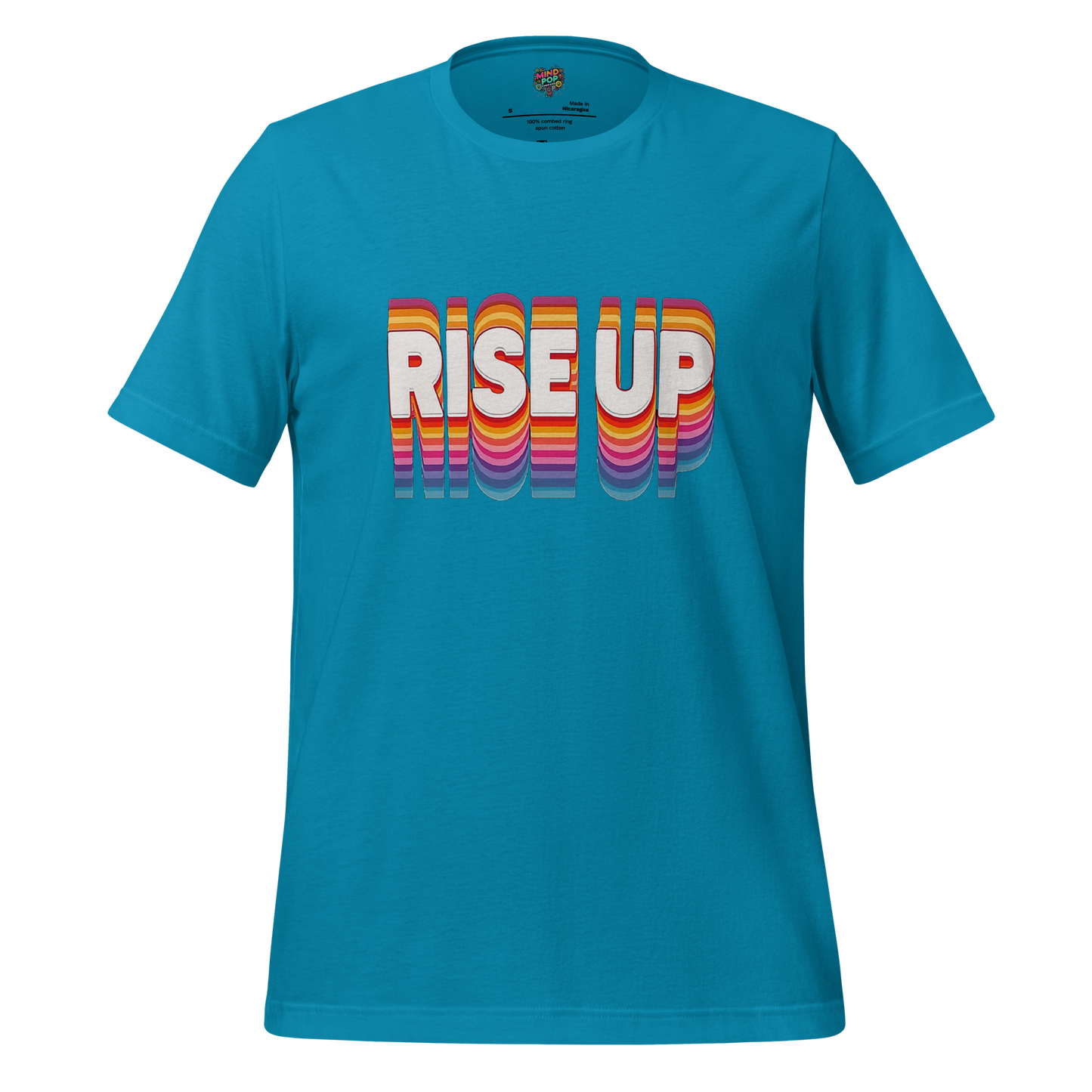 Rise Up Rainbow Shirt - MindPop Threads