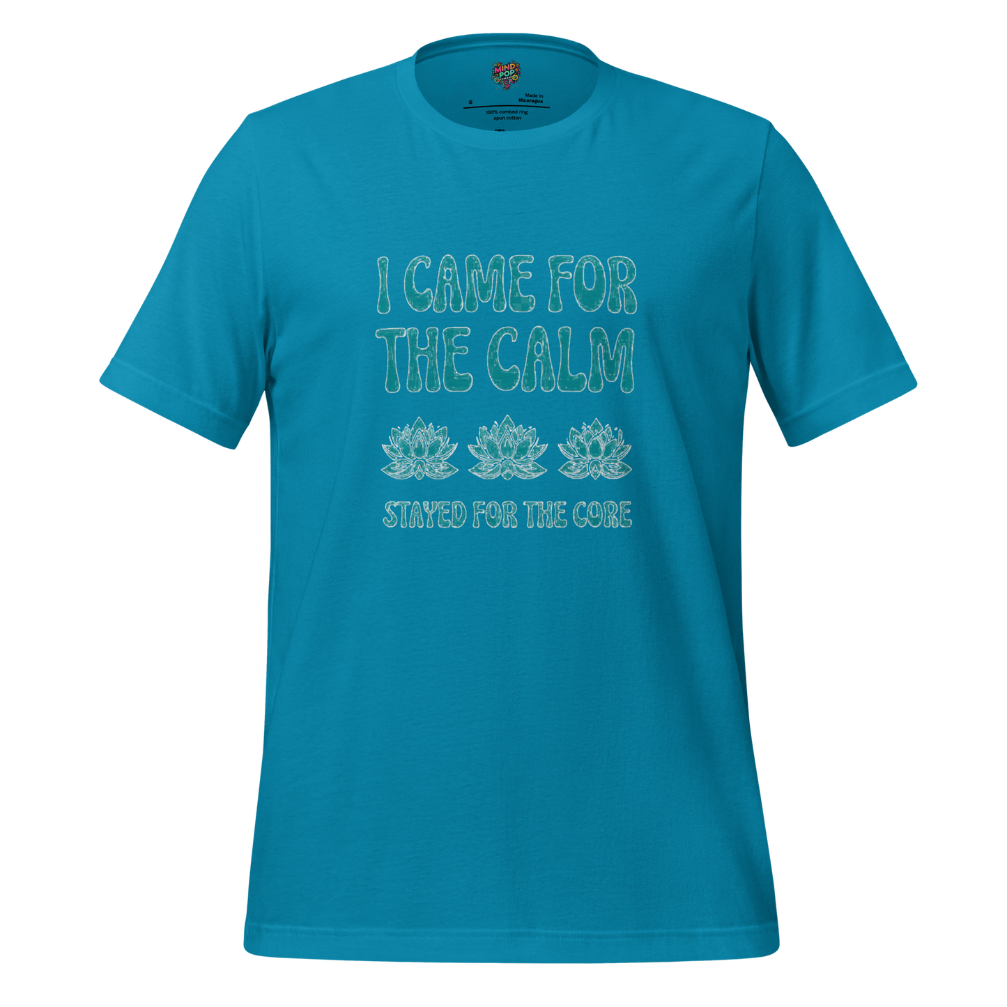 I came for the Calm Shirt - MindPop Threads