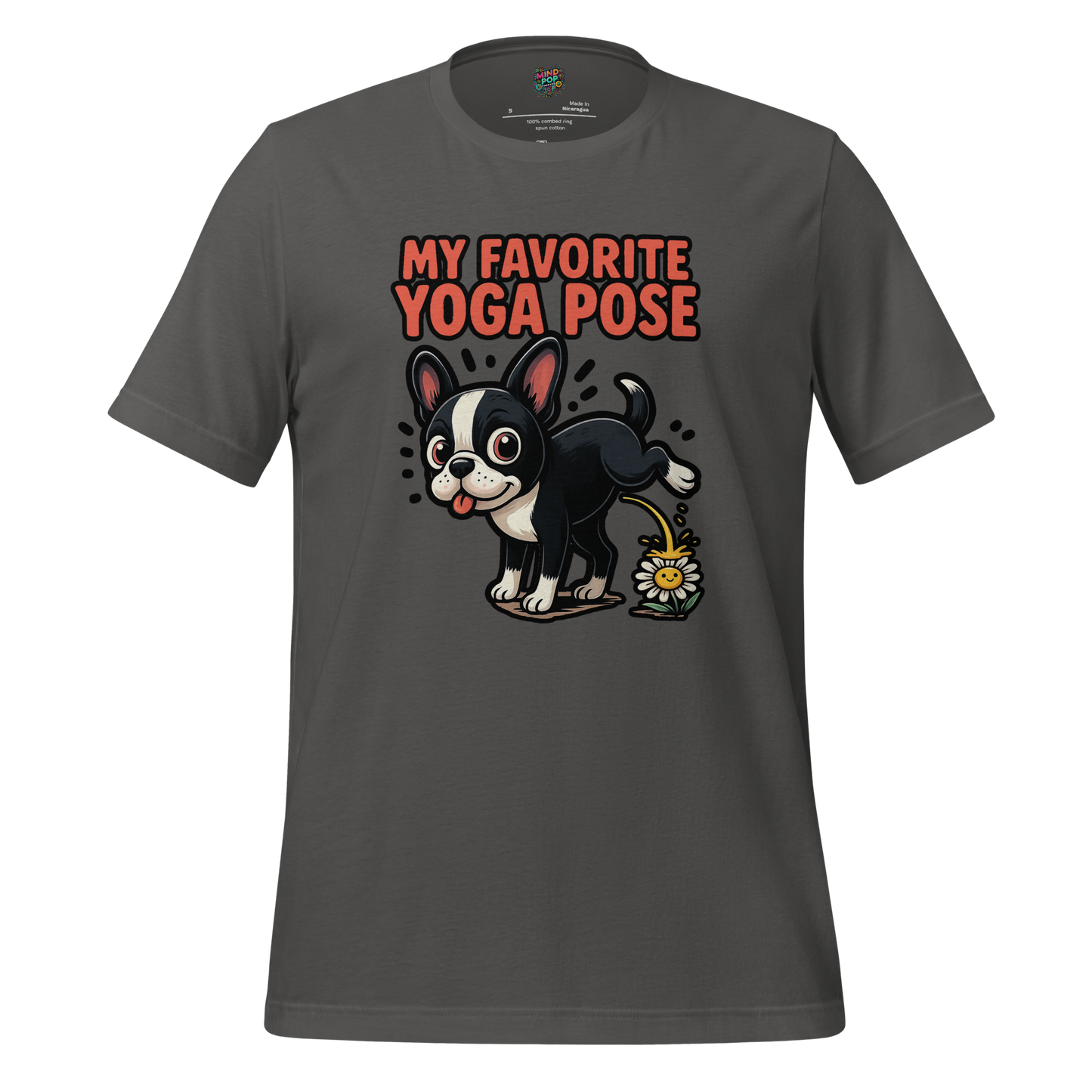 My Favorite Yoga Pose is Three-Legged Dog Shirt - MindPop Threads