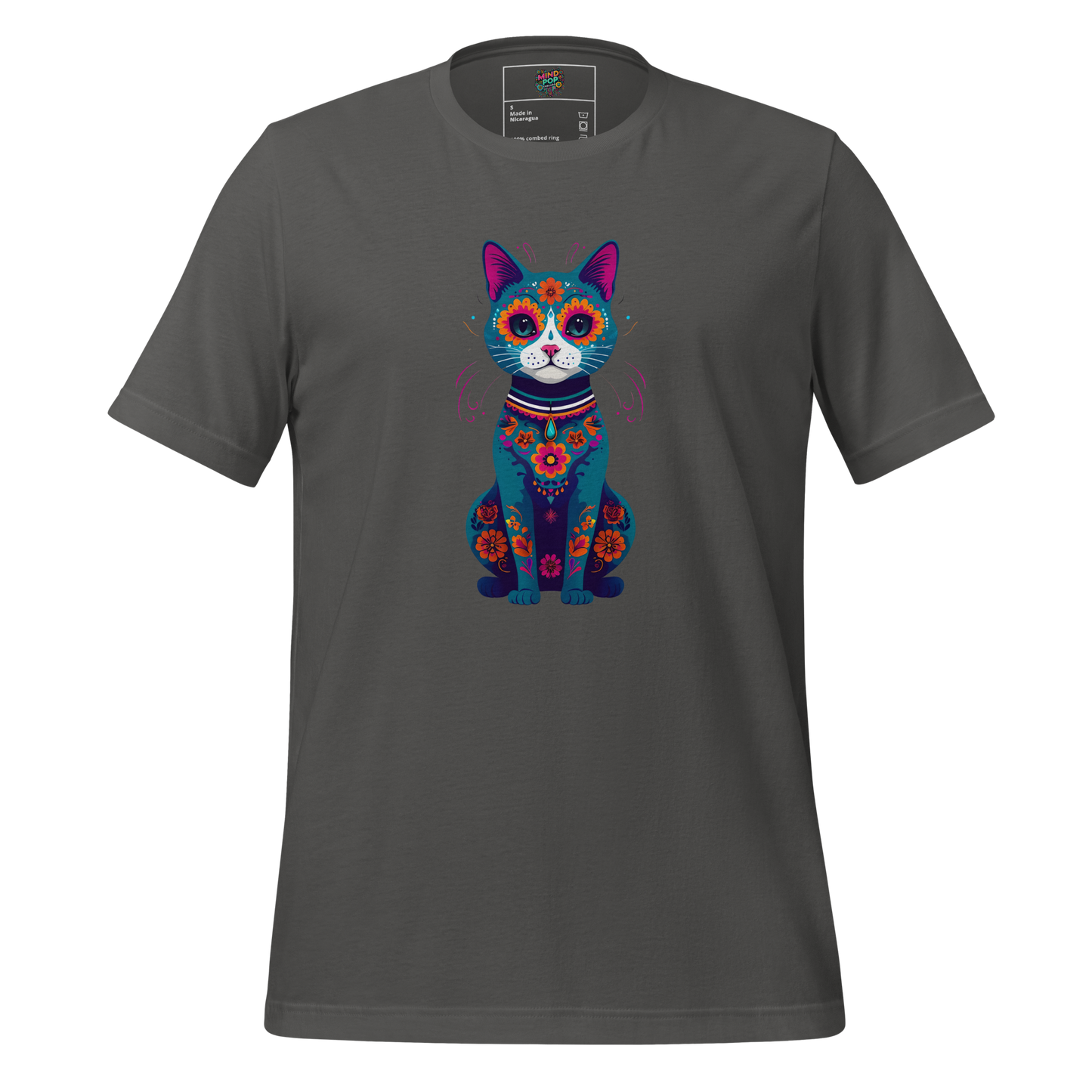 Day of the Dead Cat Shirt - MindPop Threads