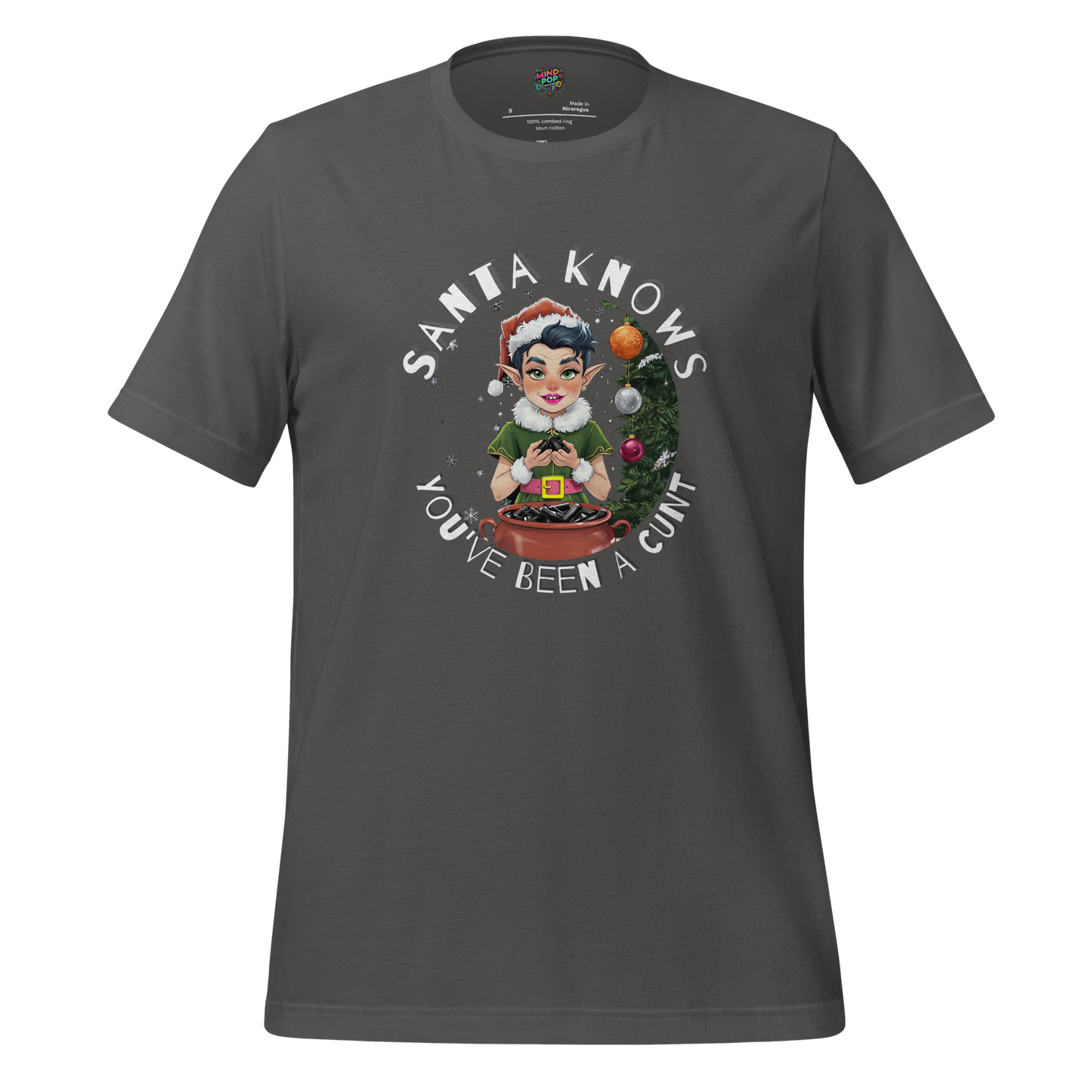 Santa Knows Shirt - MindPop Threads