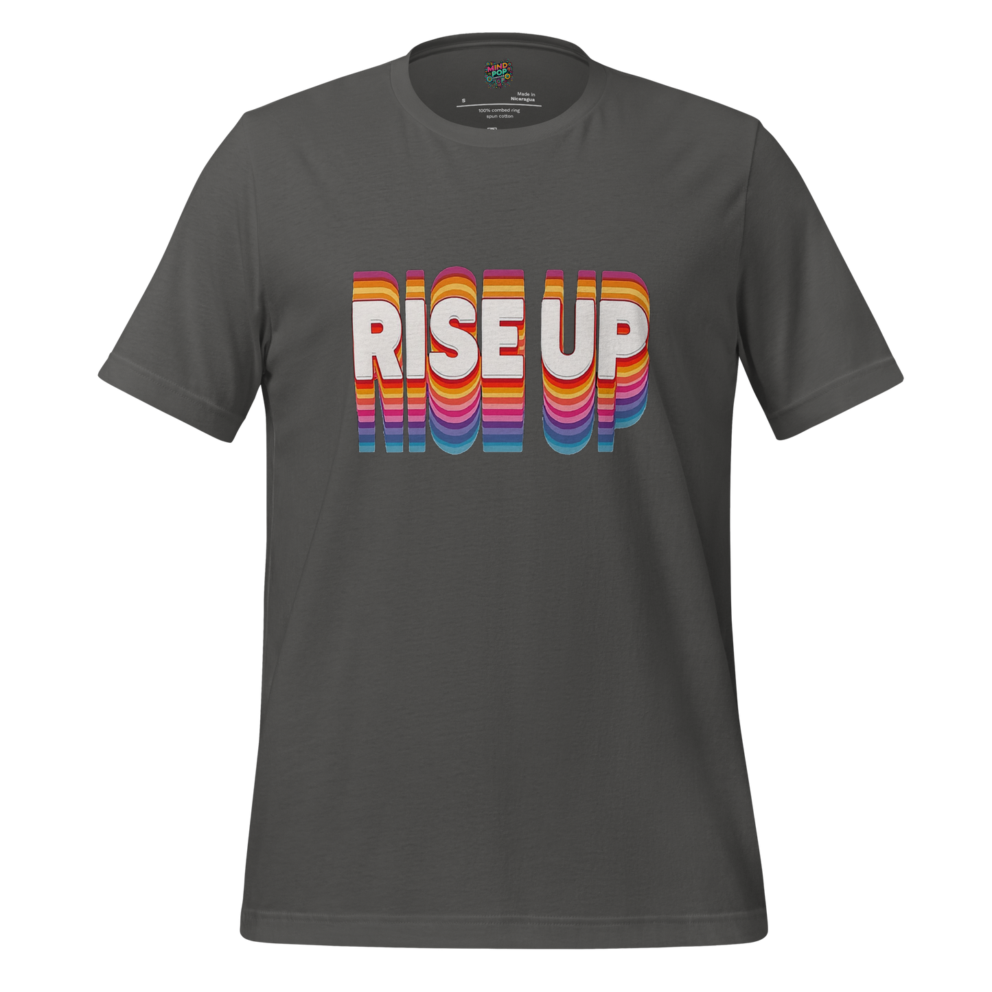 Rise Up Rainbow Shirt - MindPop Threads