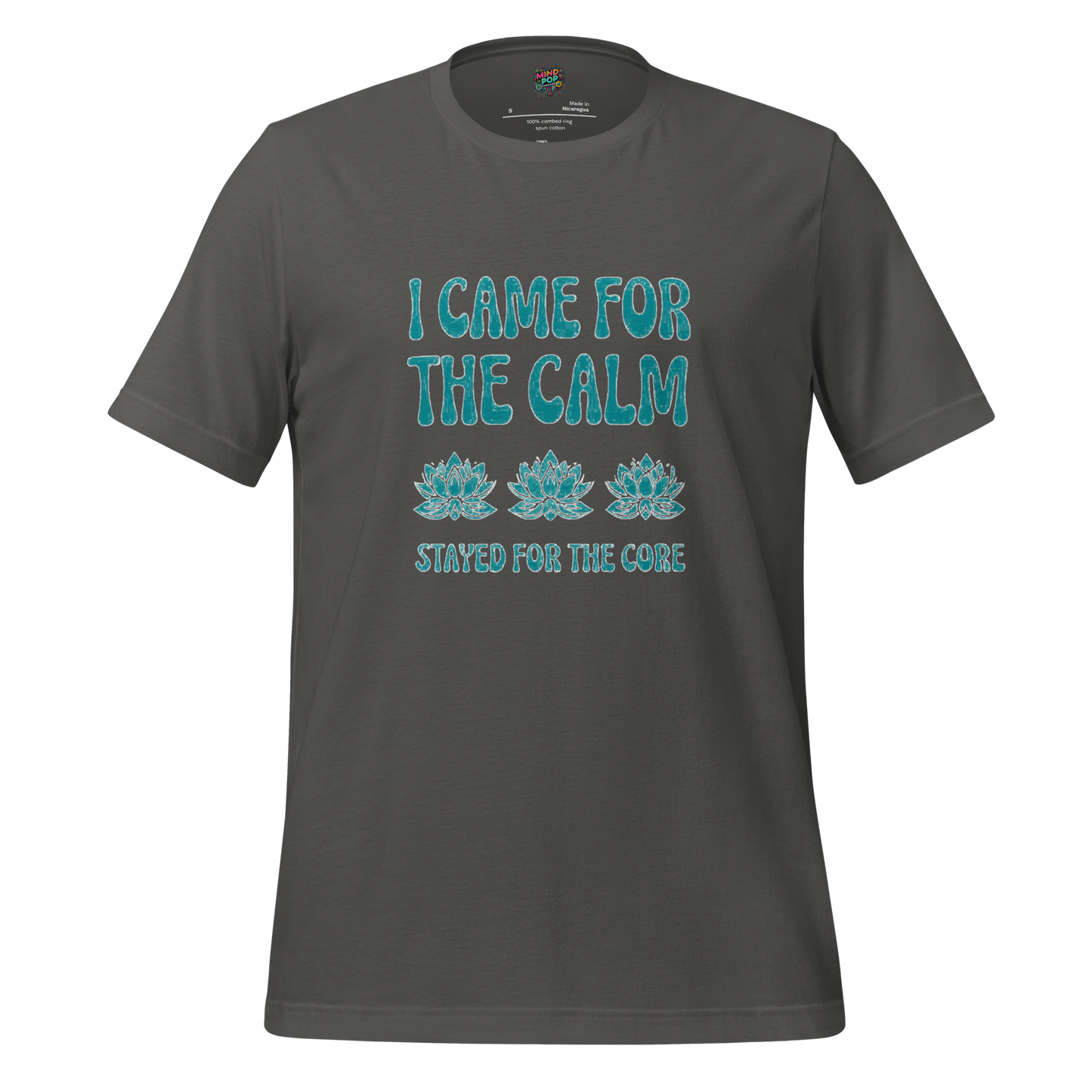 I came for the Calm Shirt - MindPop Threads