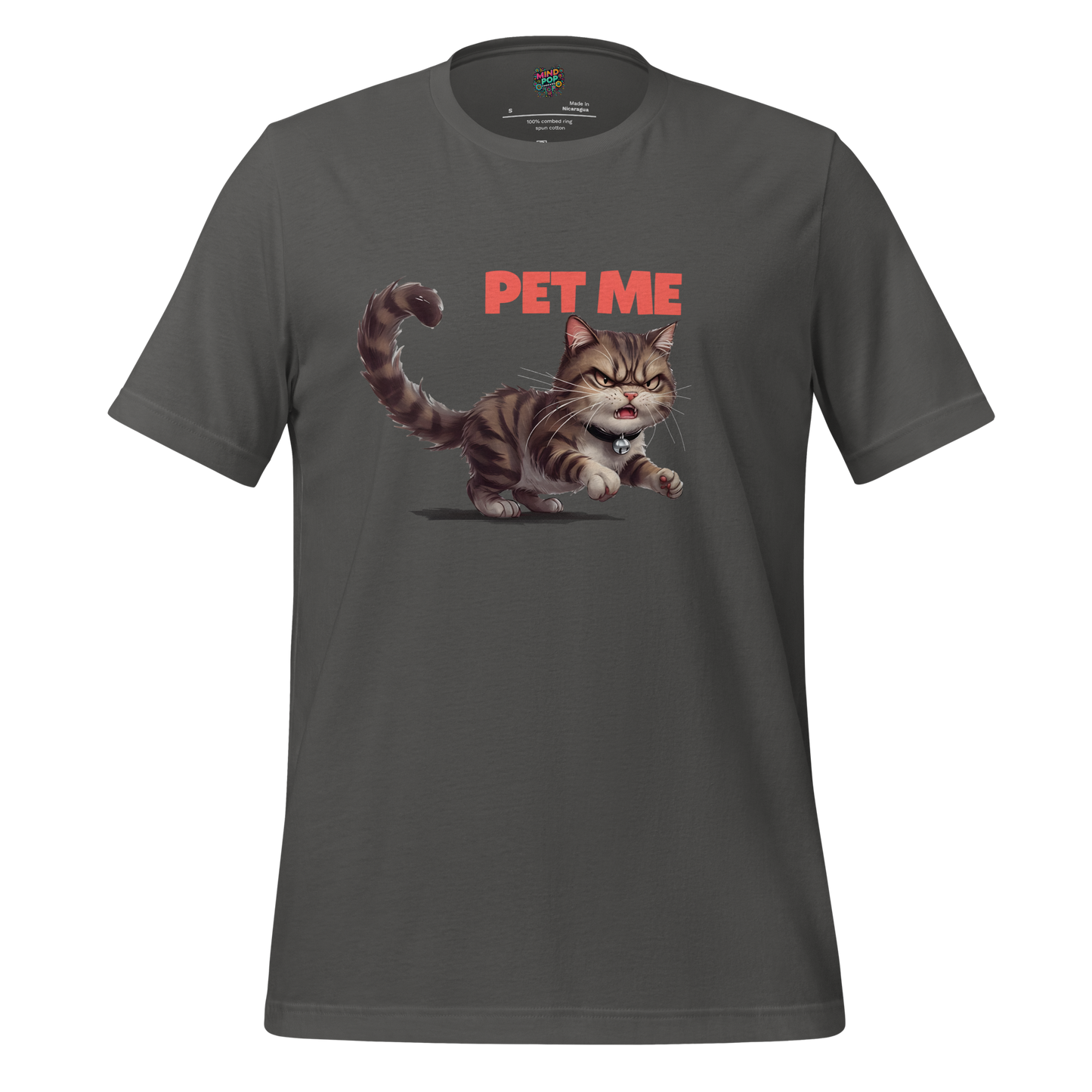 Pet Me – Angry Cat Shirt T-Shirt