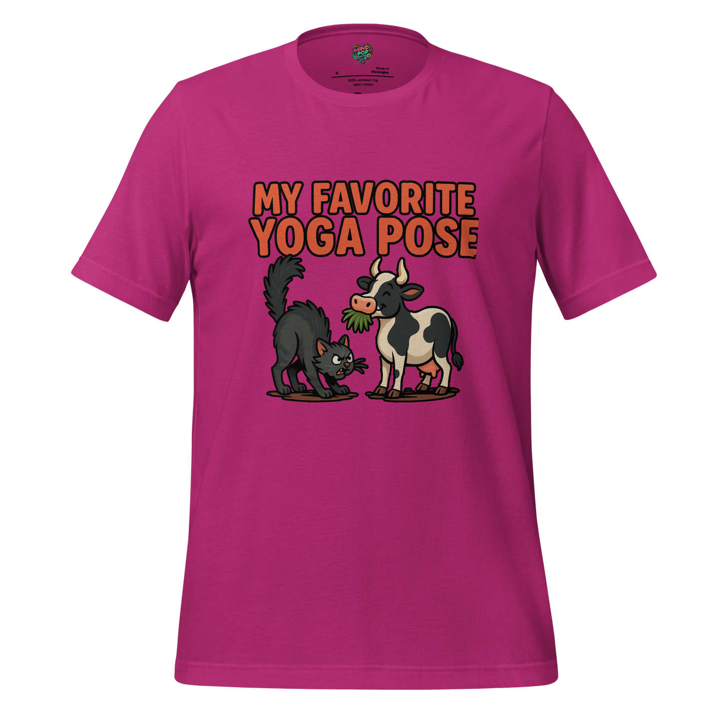 My Favorite Yoga Pose is Cat/Cow Shirt - MindPop Threads