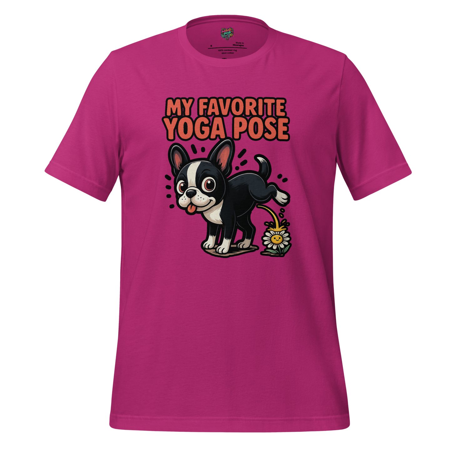 My Favorite Yoga Pose is Three-Legged Dog Shirt - MindPop Threads