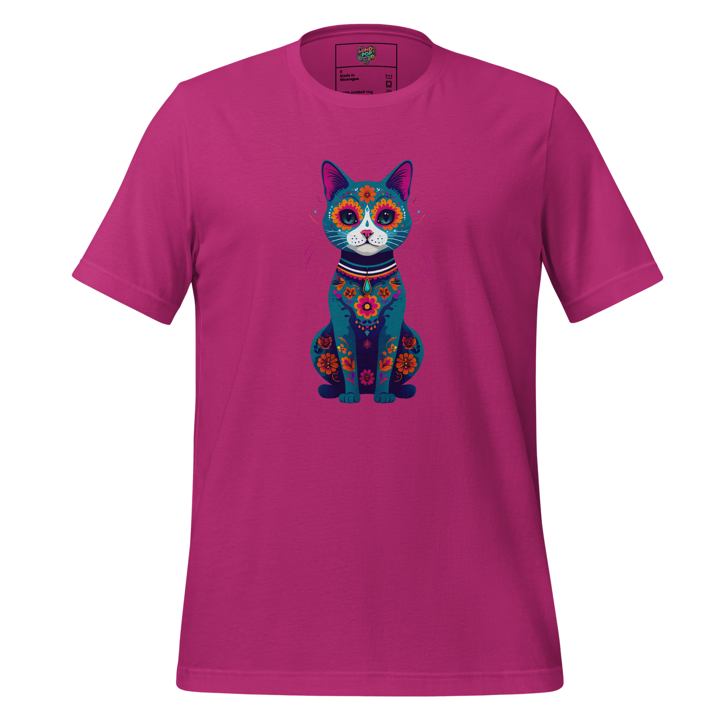 Day of the Dead Cat Shirt - MindPop Threads