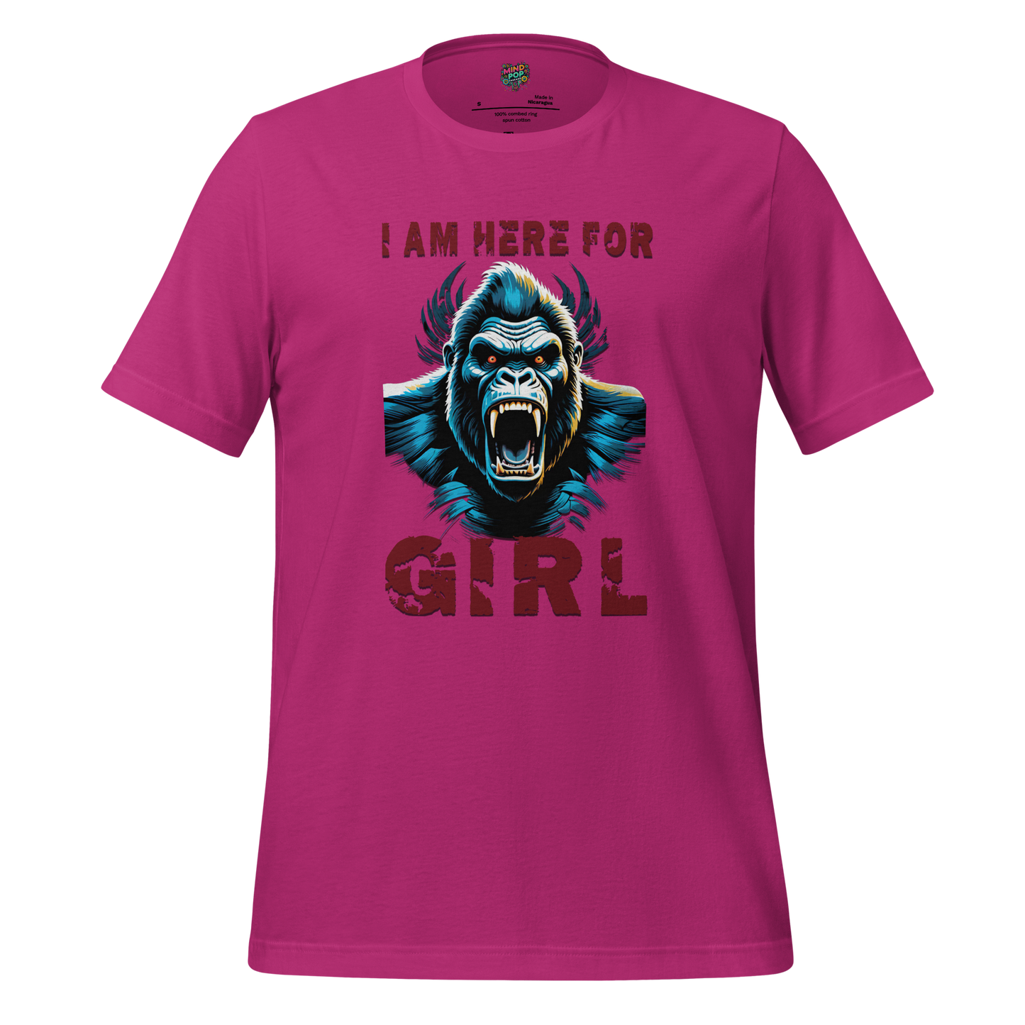 Kong want Girl Shirt - MindPop Threads