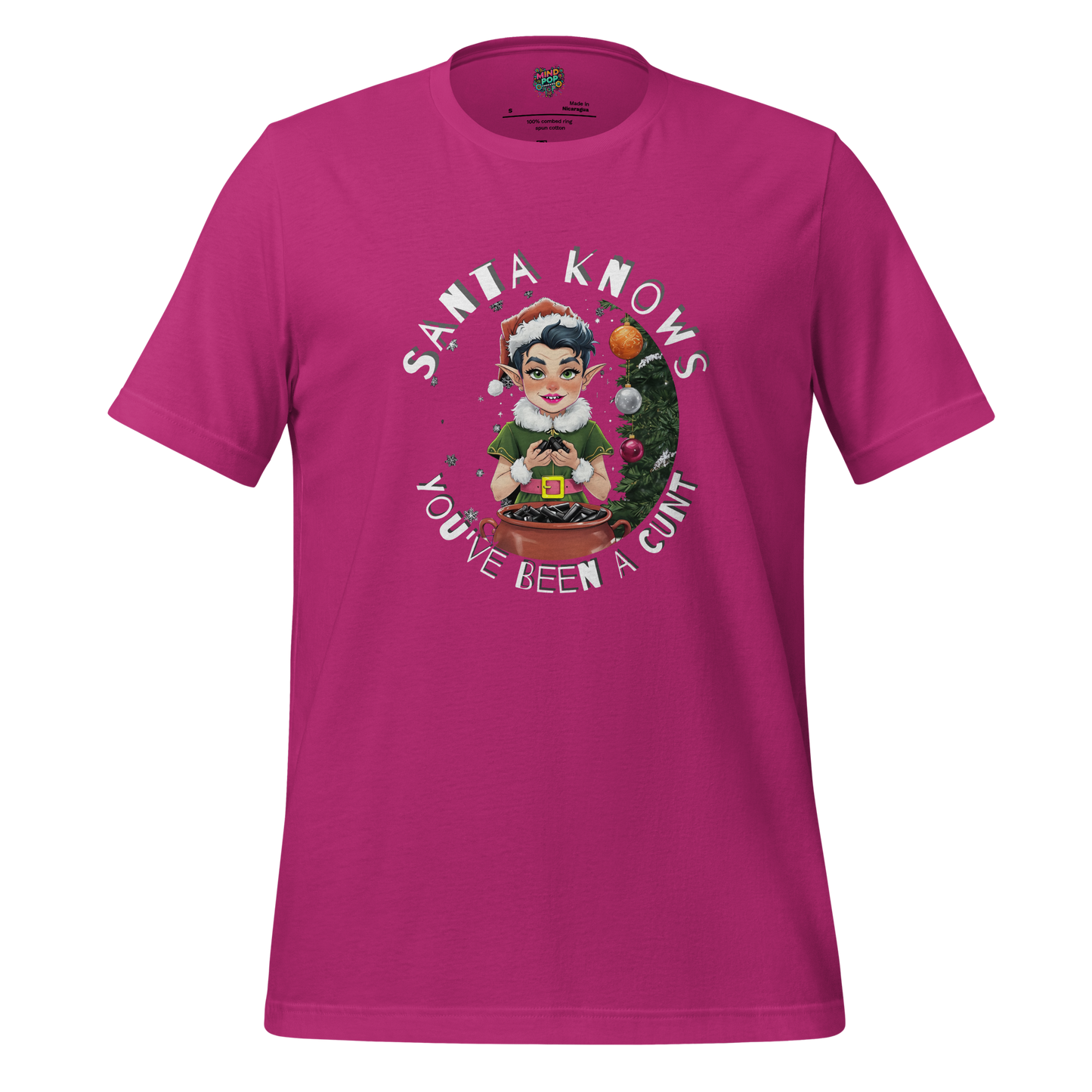 Santa Knows Shirt - MindPop Threads