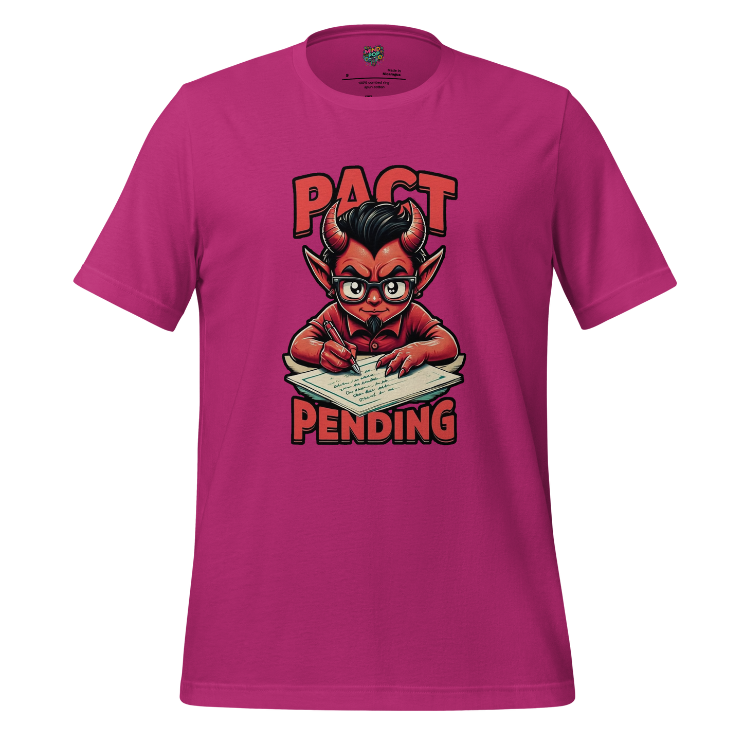 Contract Made, Pact Pending Shirt - MindPop Threads