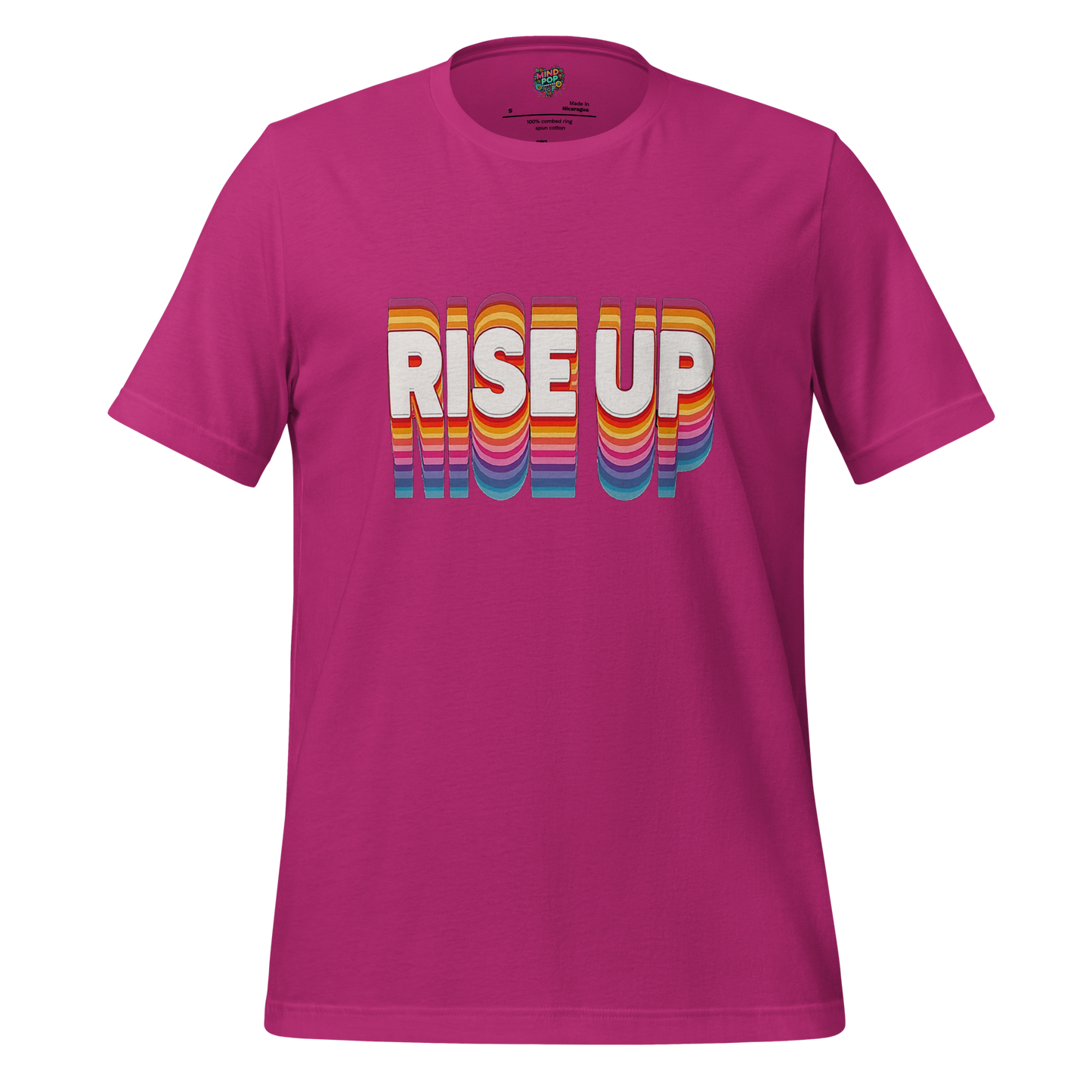 Rise Up Rainbow Shirt - MindPop Threads