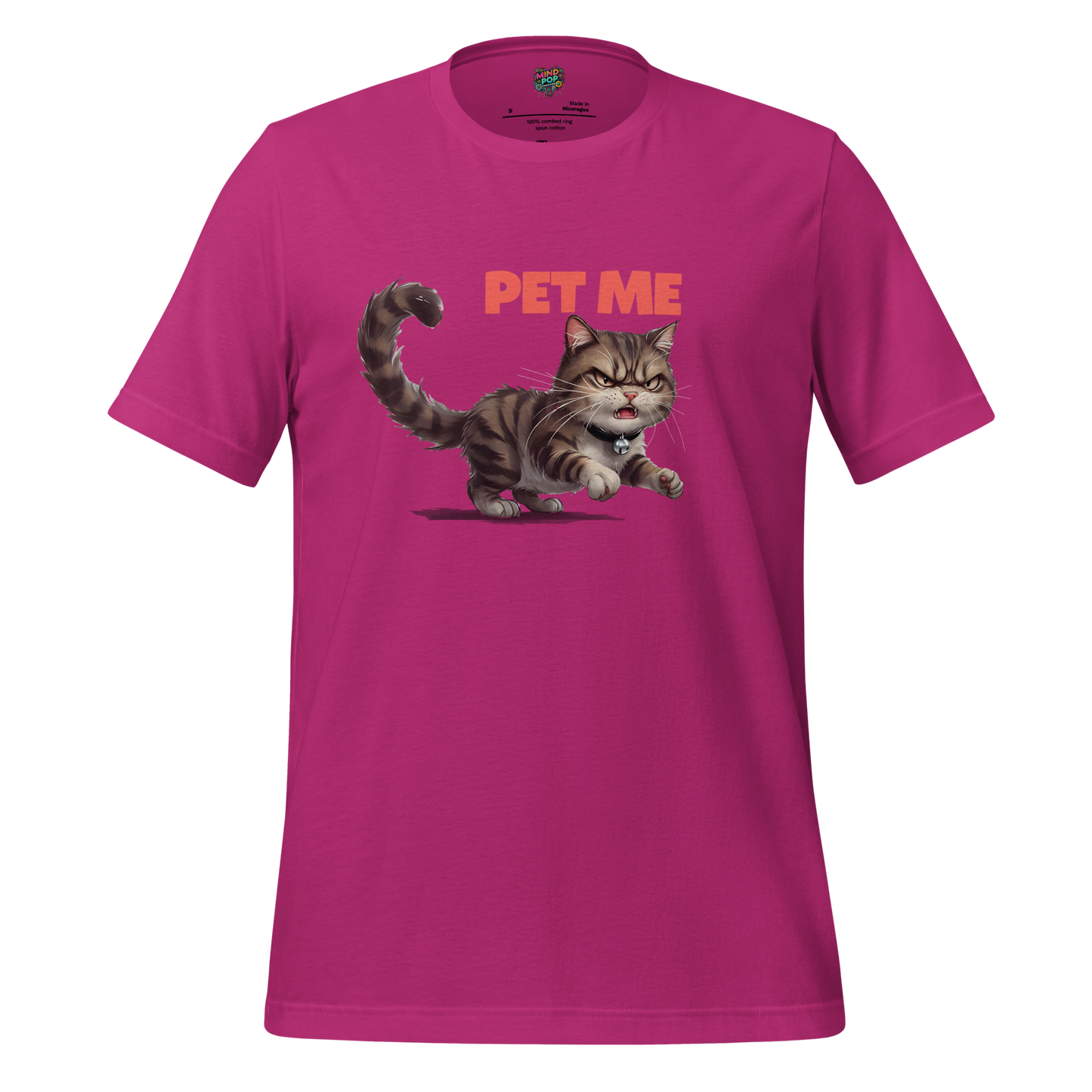 Pet Me – Angry Cat Shirt T-Shirt