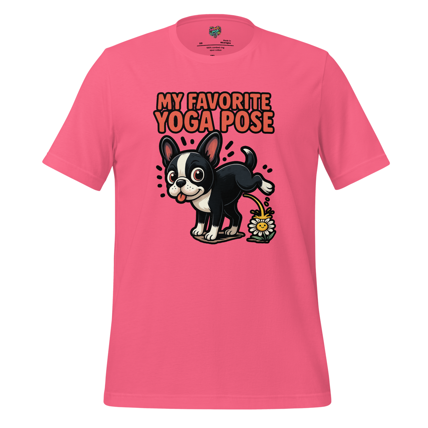 My Favorite Yoga Pose is Three-Legged Dog Shirt - MindPop Threads