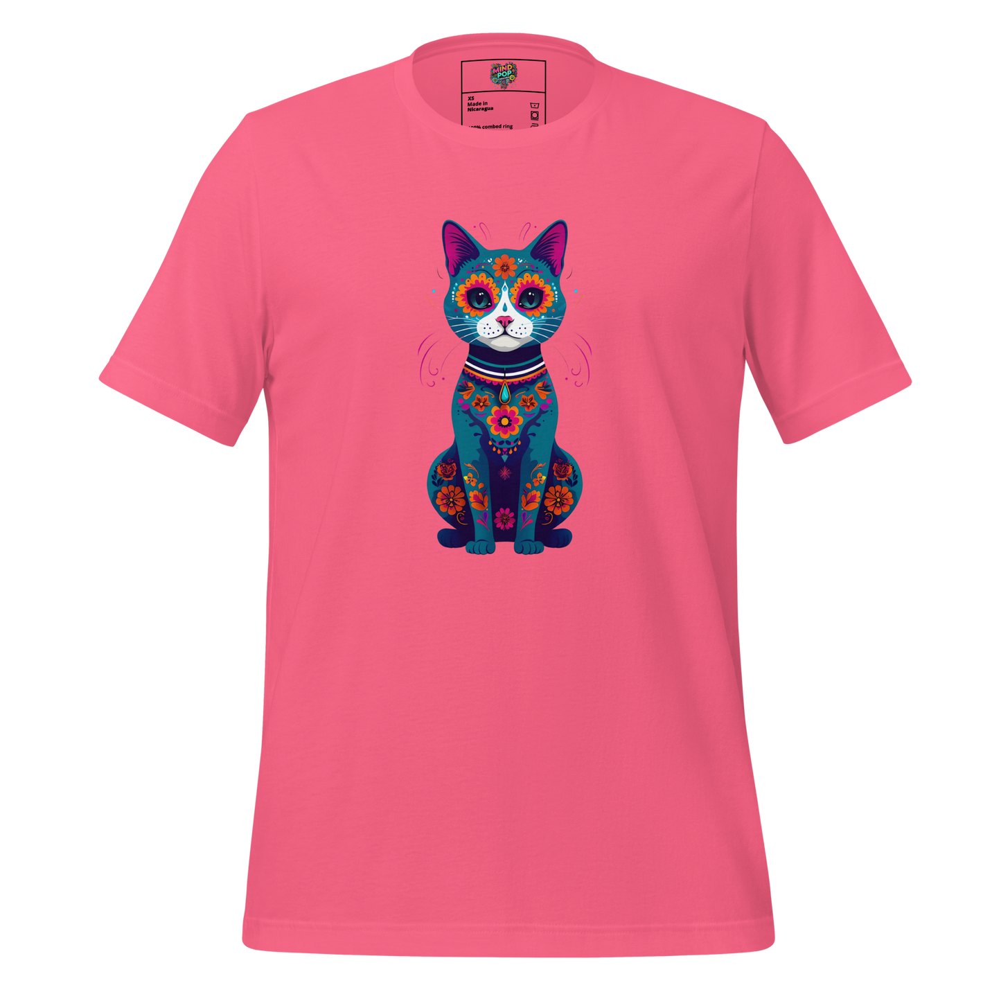 Day of the Dead Cat Shirt - MindPop Threads