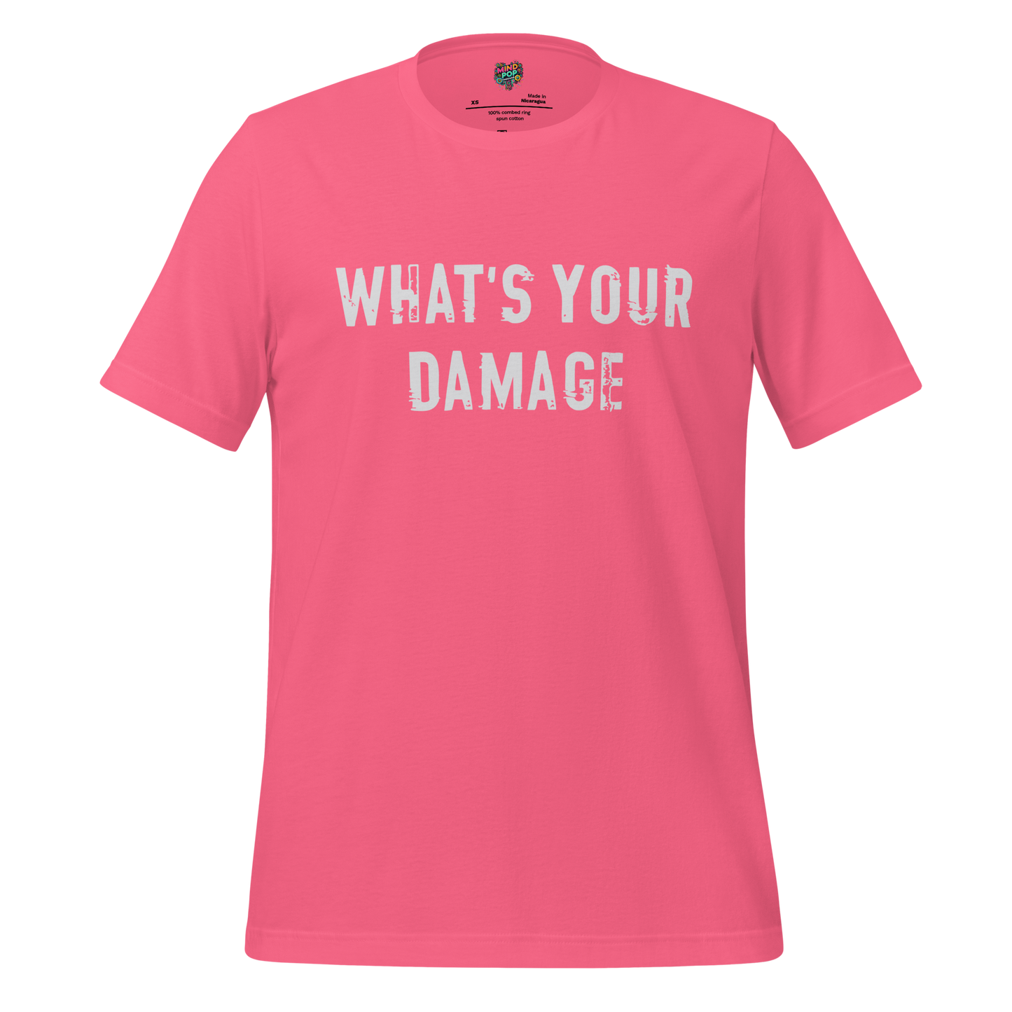 What's Your Damage Shirt - MindPop Threads