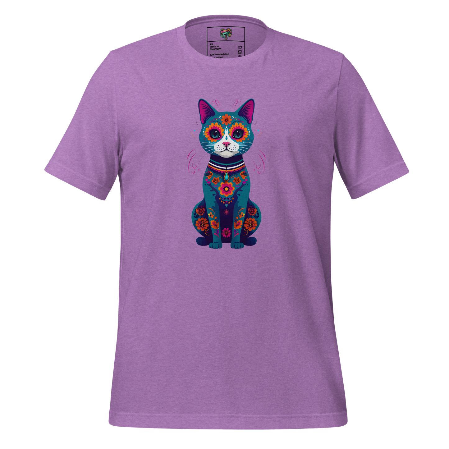 Day of the Dead Cat Shirt - MindPop Threads