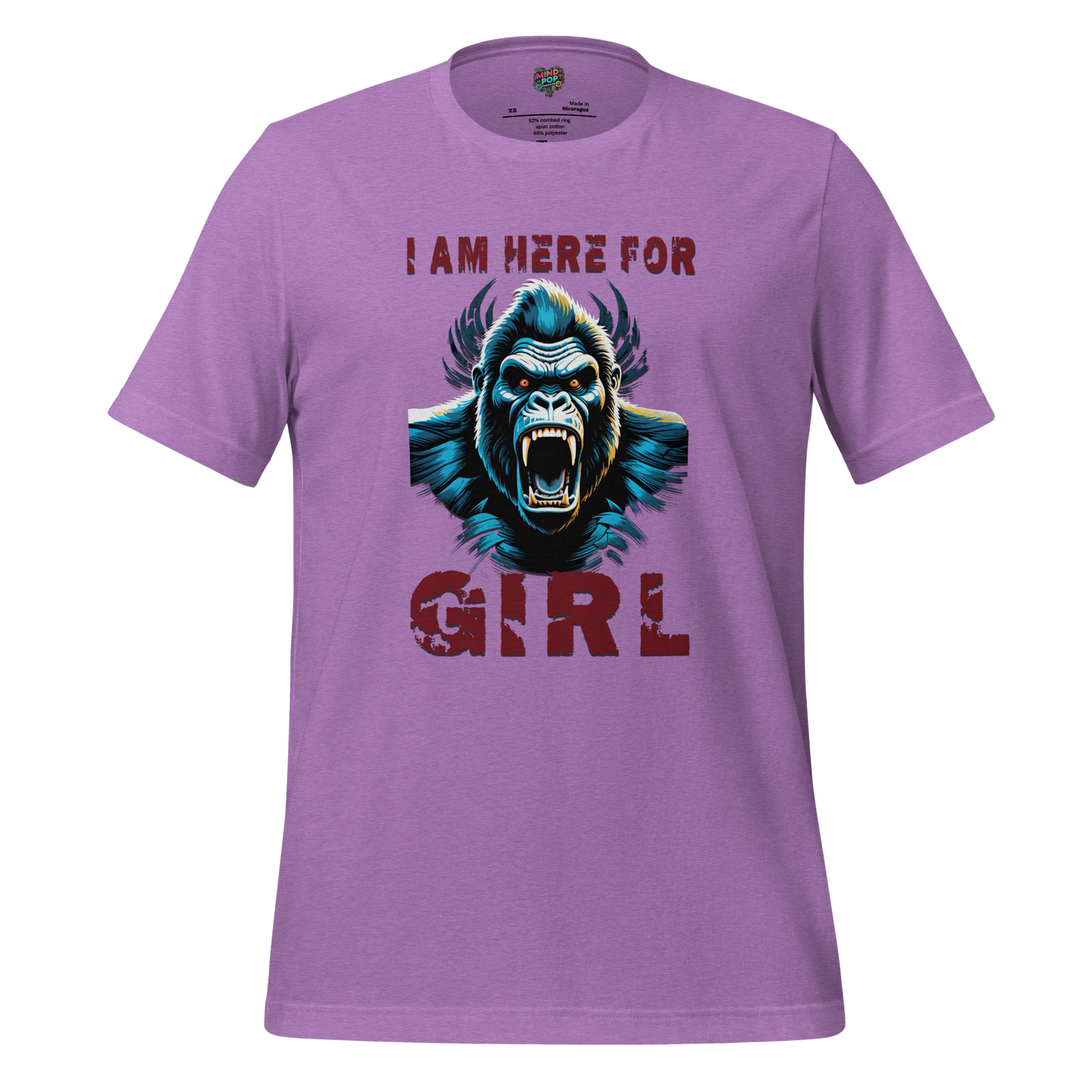 Kong want Girl Shirt - MindPop Threads