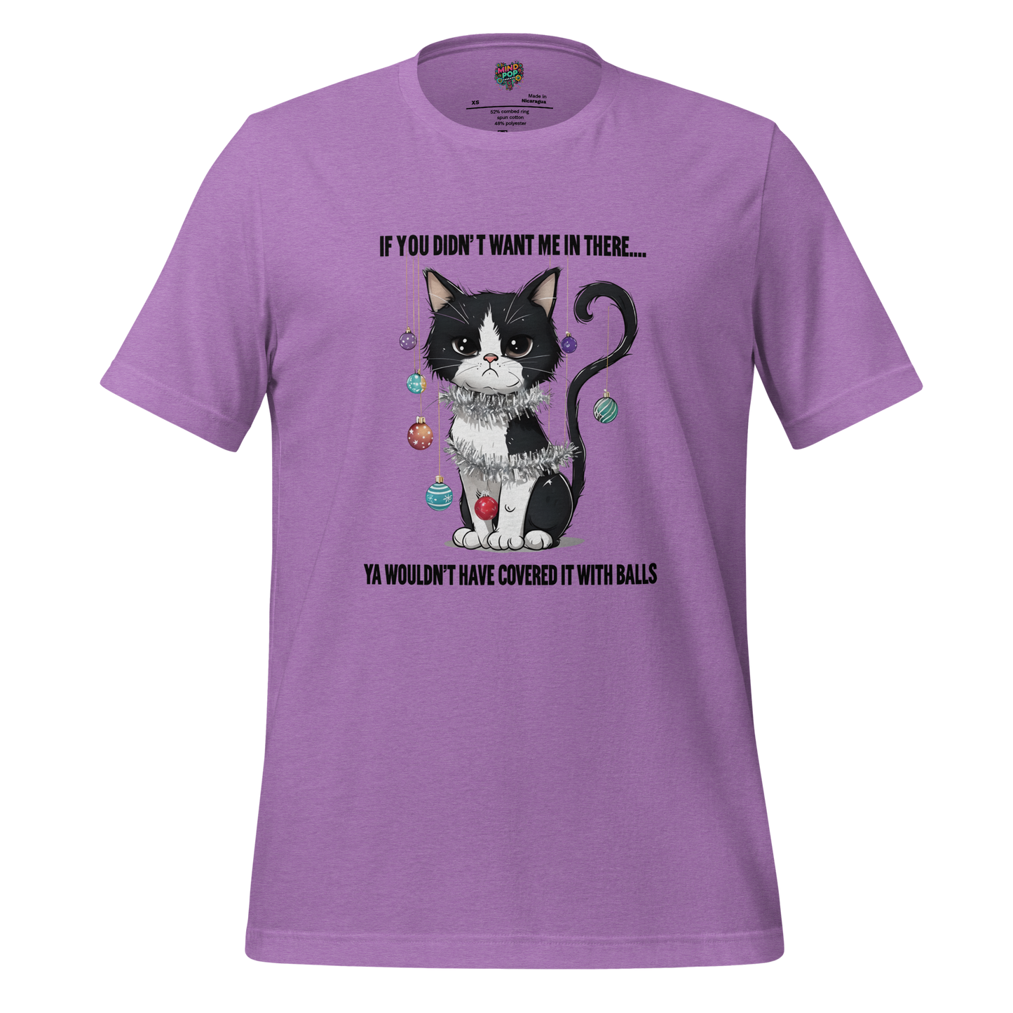 Cat vs Tree Christmas Round 2 Shirt - MindPop Threads