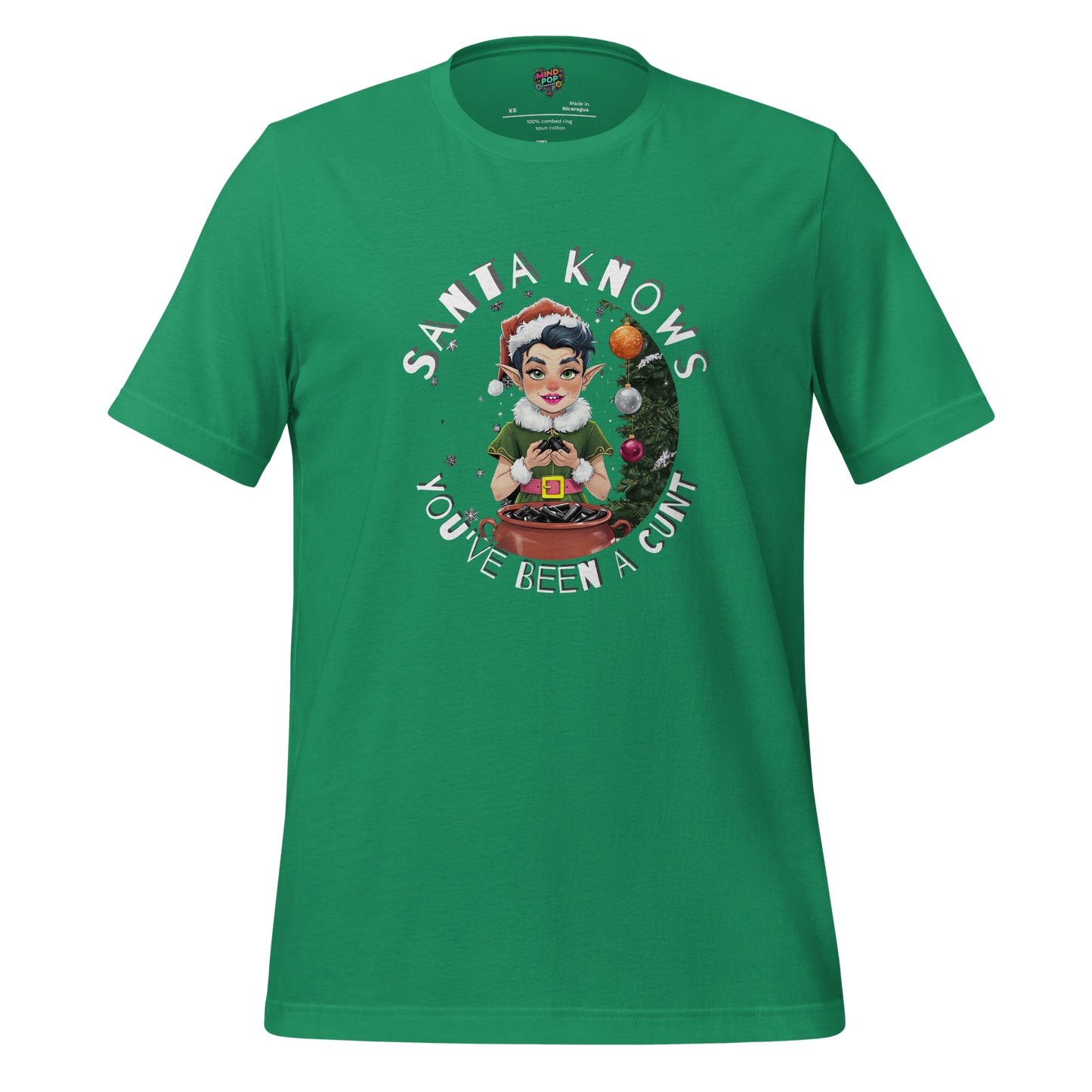 Santa Knows Shirt - MindPop Threads