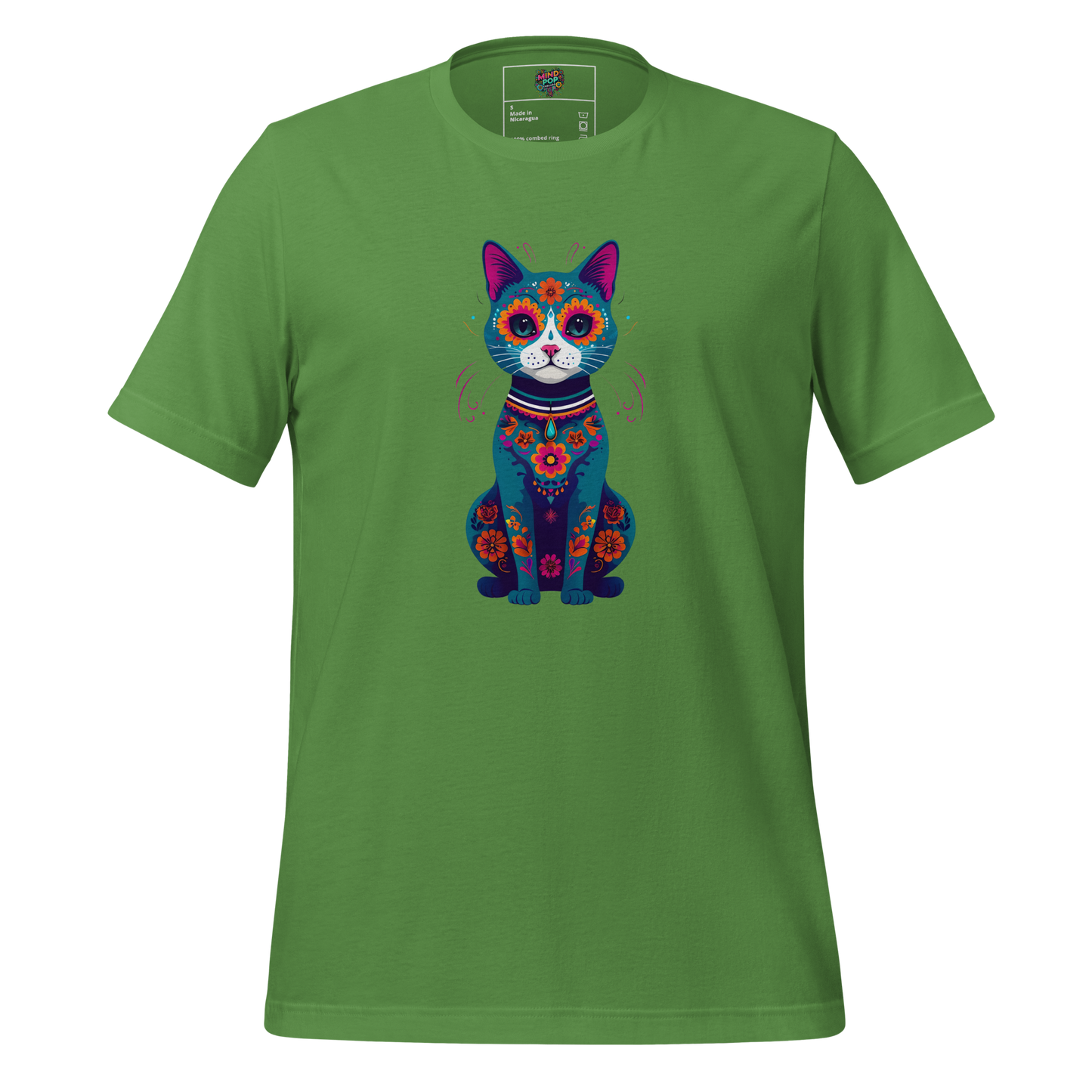 Day of the Dead Cat Shirt - MindPop Threads