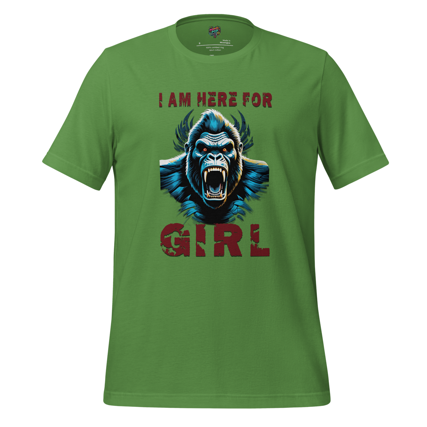 Kong want Girl Shirt - MindPop Threads