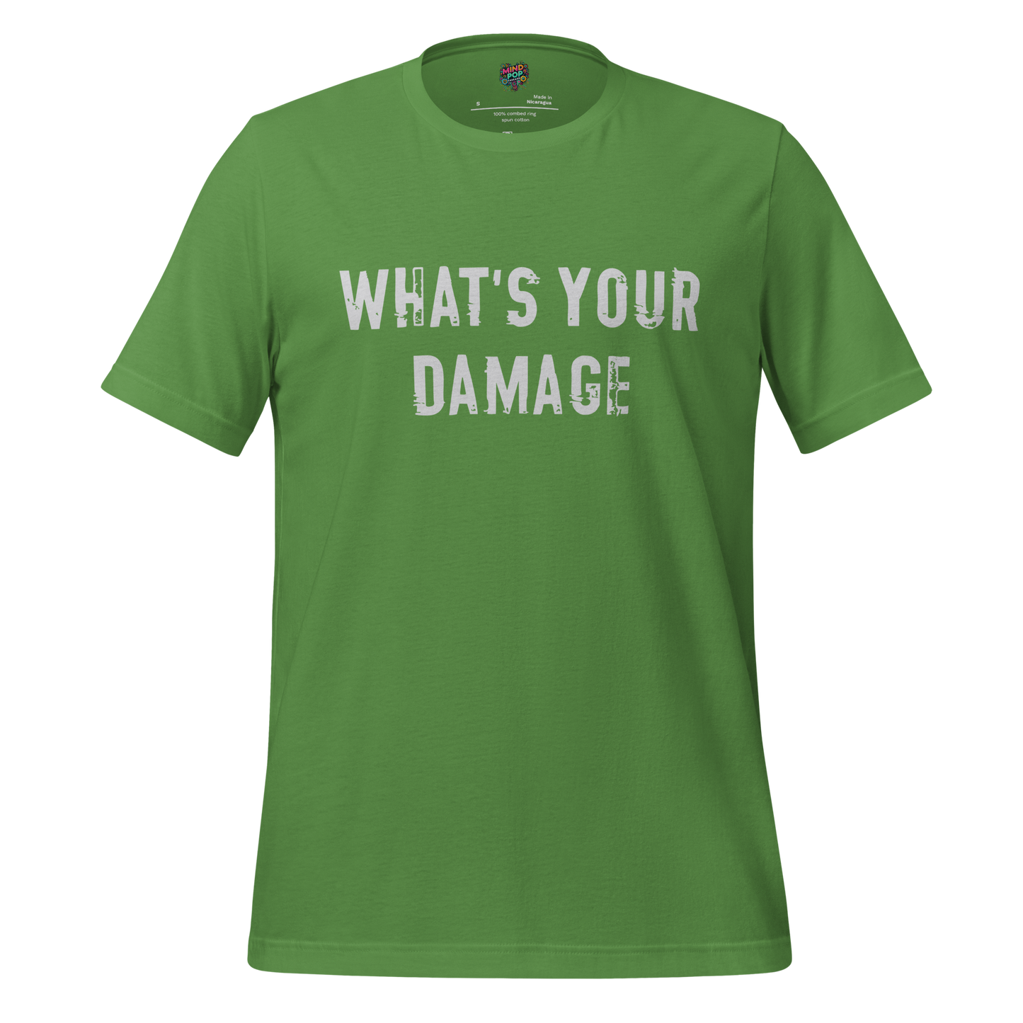 What's Your Damage Shirt - MindPop Threads