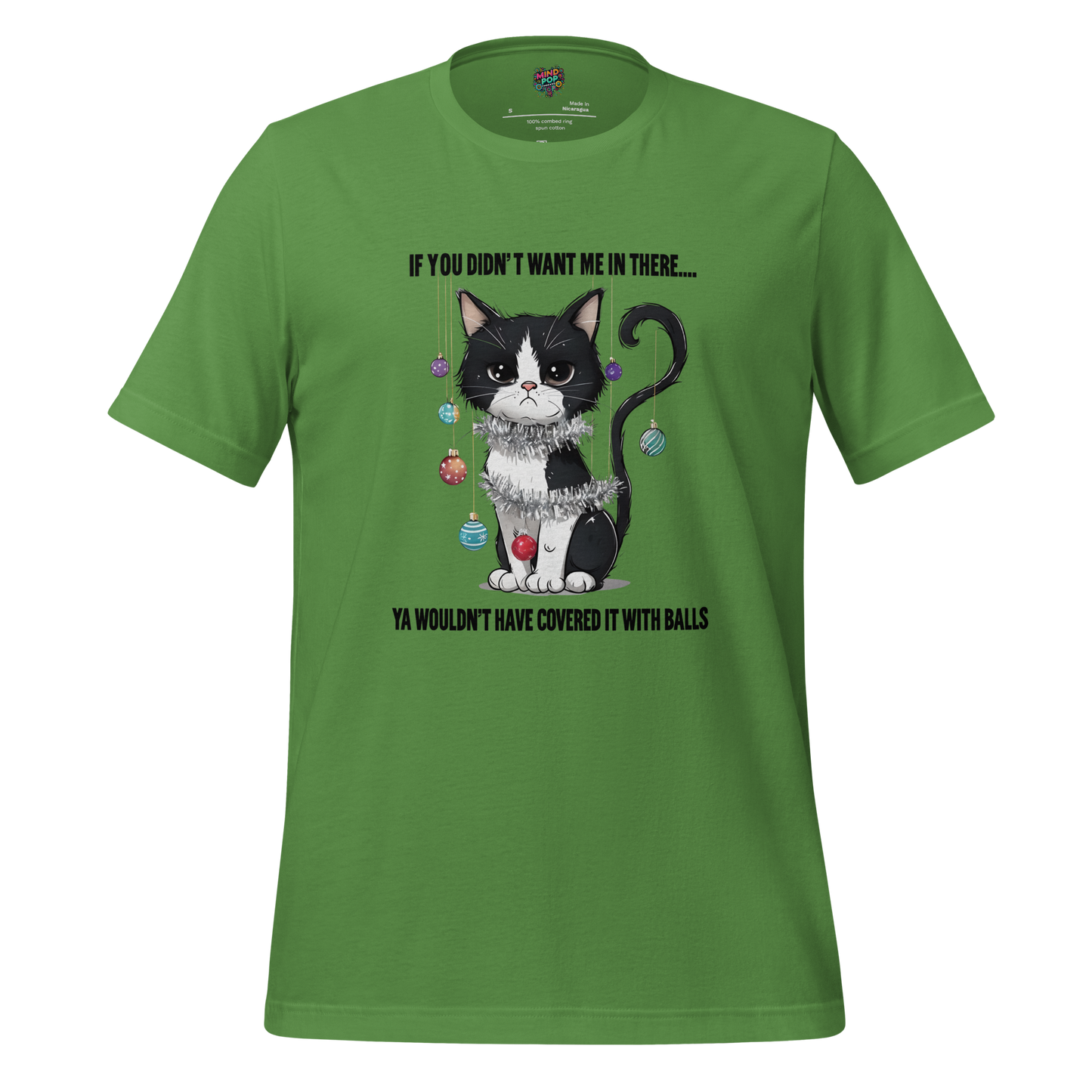 Cat vs Tree Christmas Round 2 Shirt - MindPop Threads