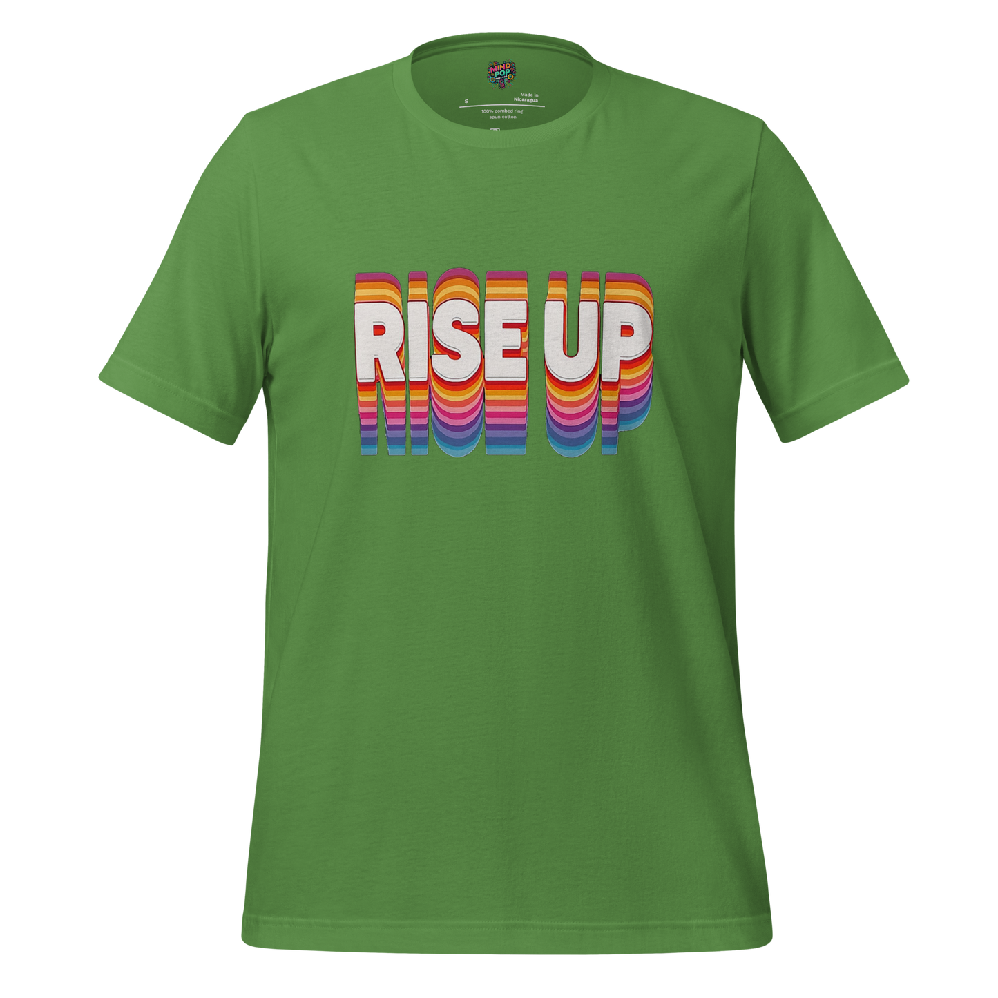 Rise Up Rainbow Shirt - MindPop Threads