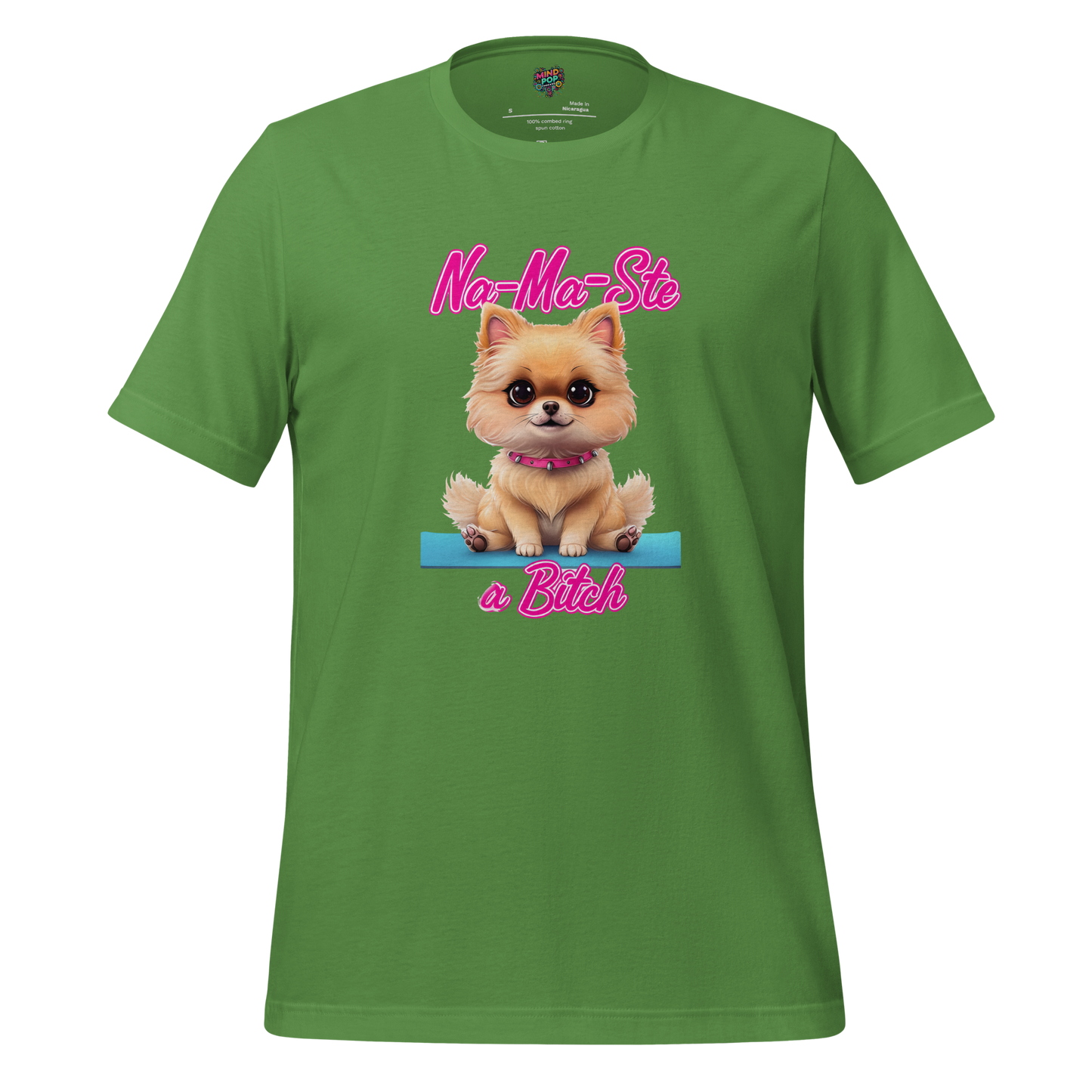 Na-Ma-Ste A Bitch PomPom Shirt - MindPop Threads