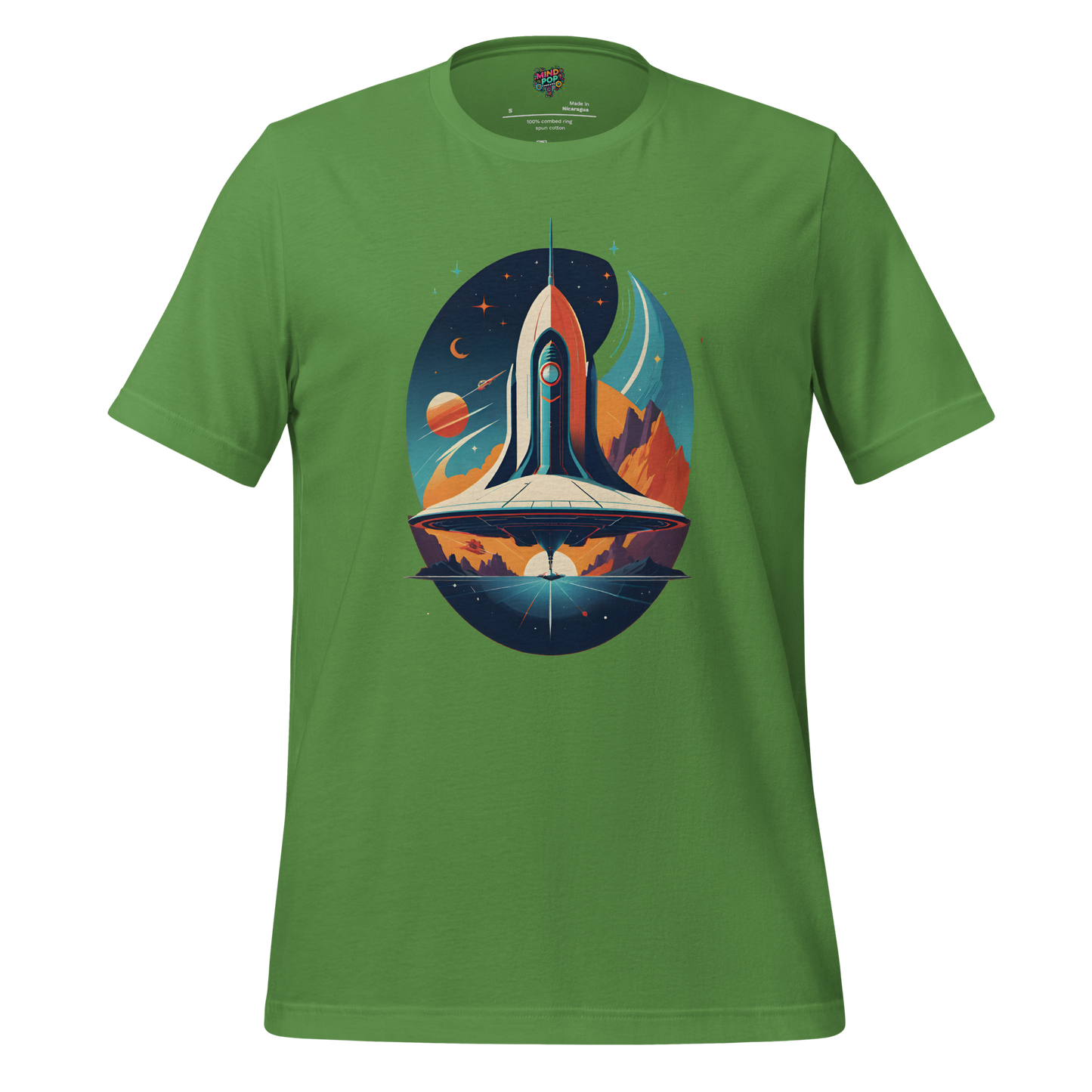 Retro Sci-Fi Spaceship Shirt T-Shirt