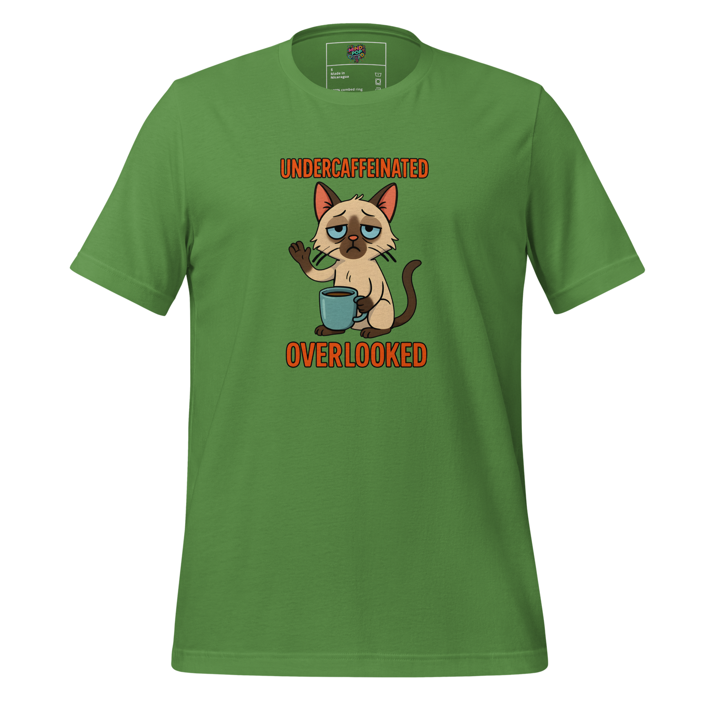 Undercaffeinated Overlooked Shirt - MindPop Threads